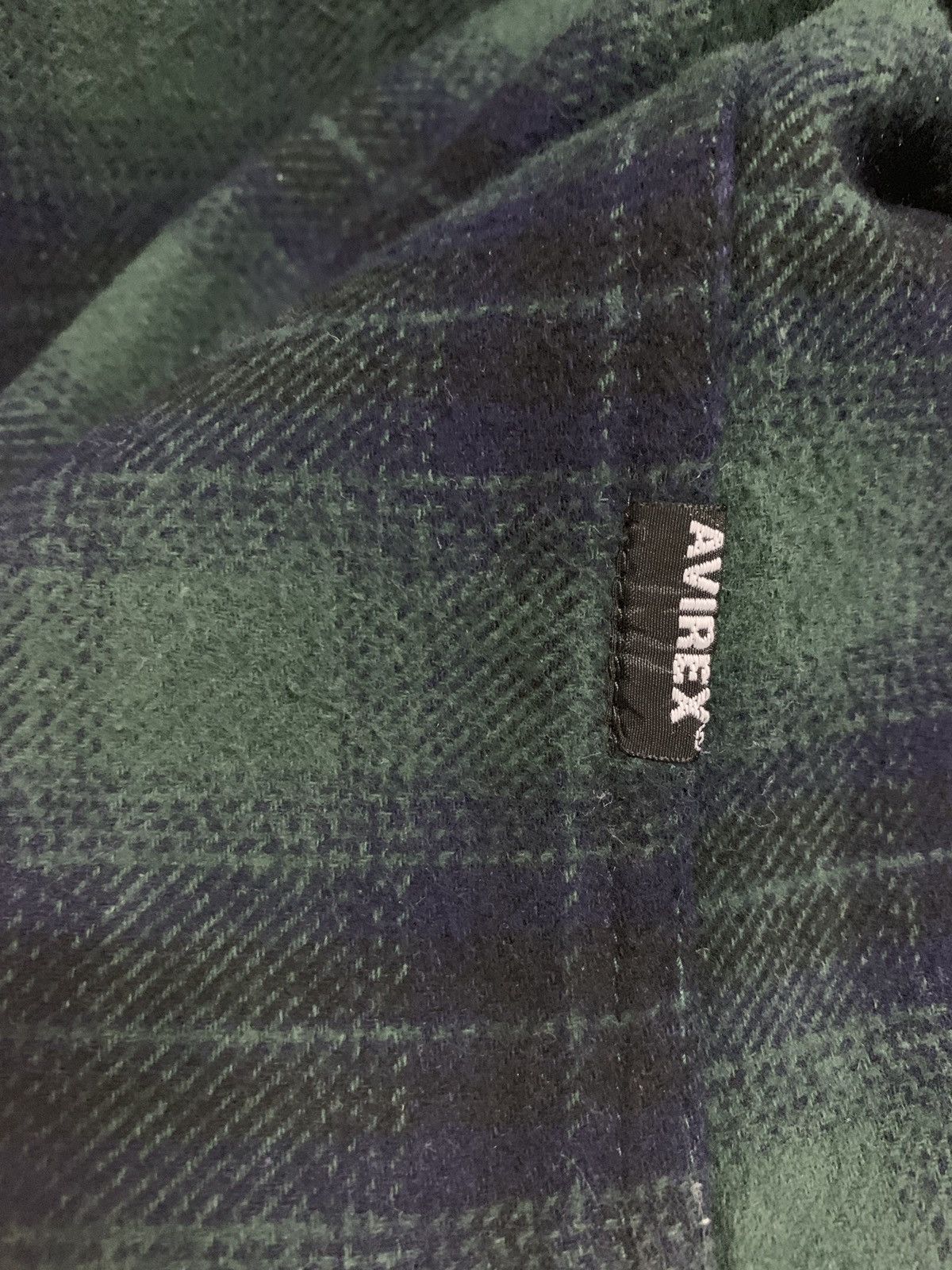 Avirex Avirex Double Pocket Checked Plaid Ls Shirts Size US S / EU 44-46 / 1 - 4 Thumbnail