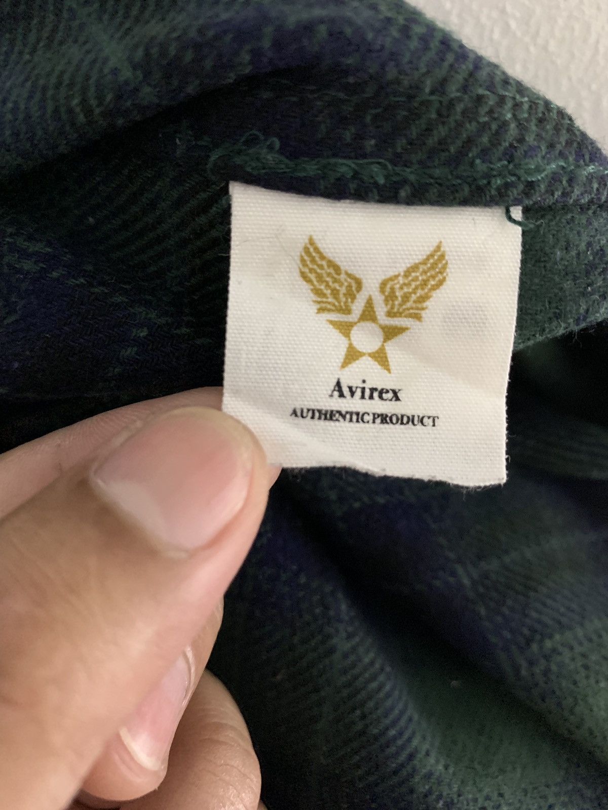 Avirex Avirex Double Pocket Checked Plaid Ls Shirts Size US S / EU 44-46 / 1 - 6 Thumbnail