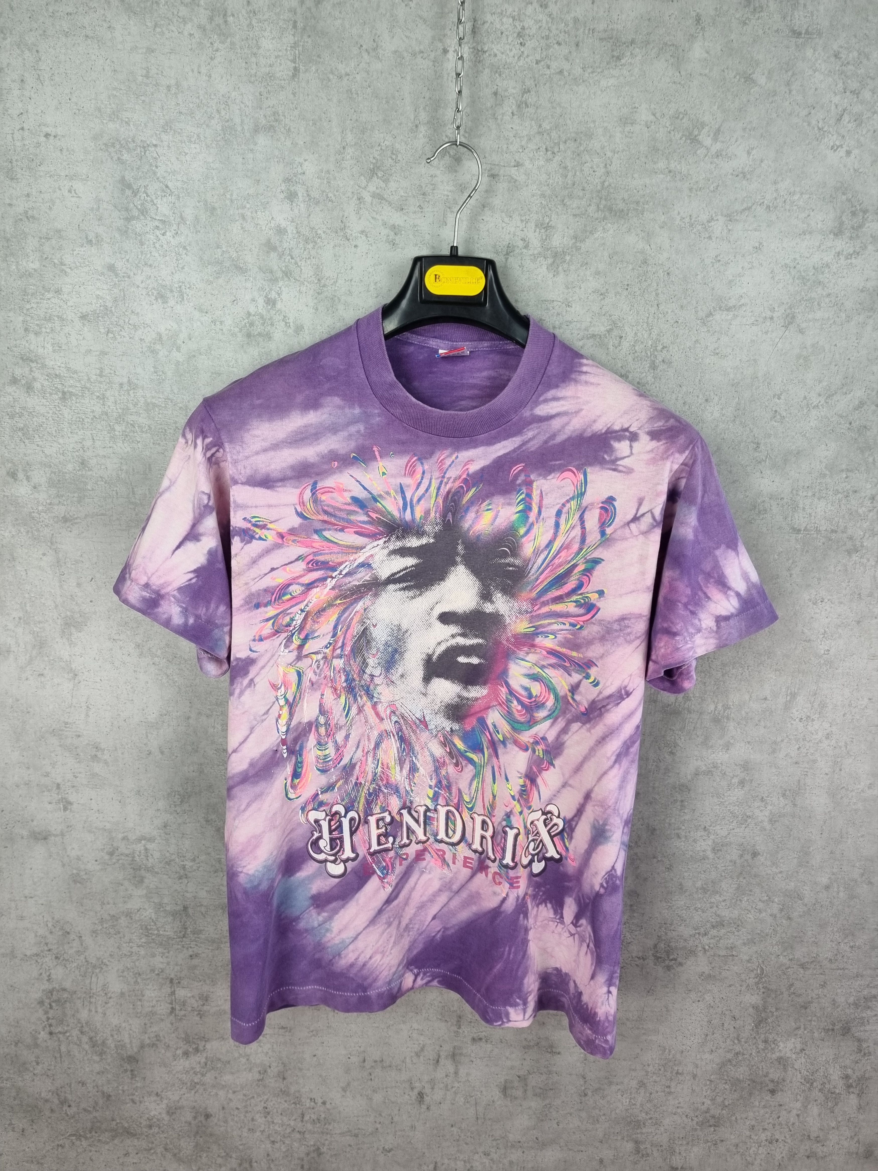 Band Tees × Jimi Hendrix 90s Single Stitch Jimi Hendrix Psychedelic tie dye tee Size US M / EU 48-50 / 2 - 1 Thumbnail