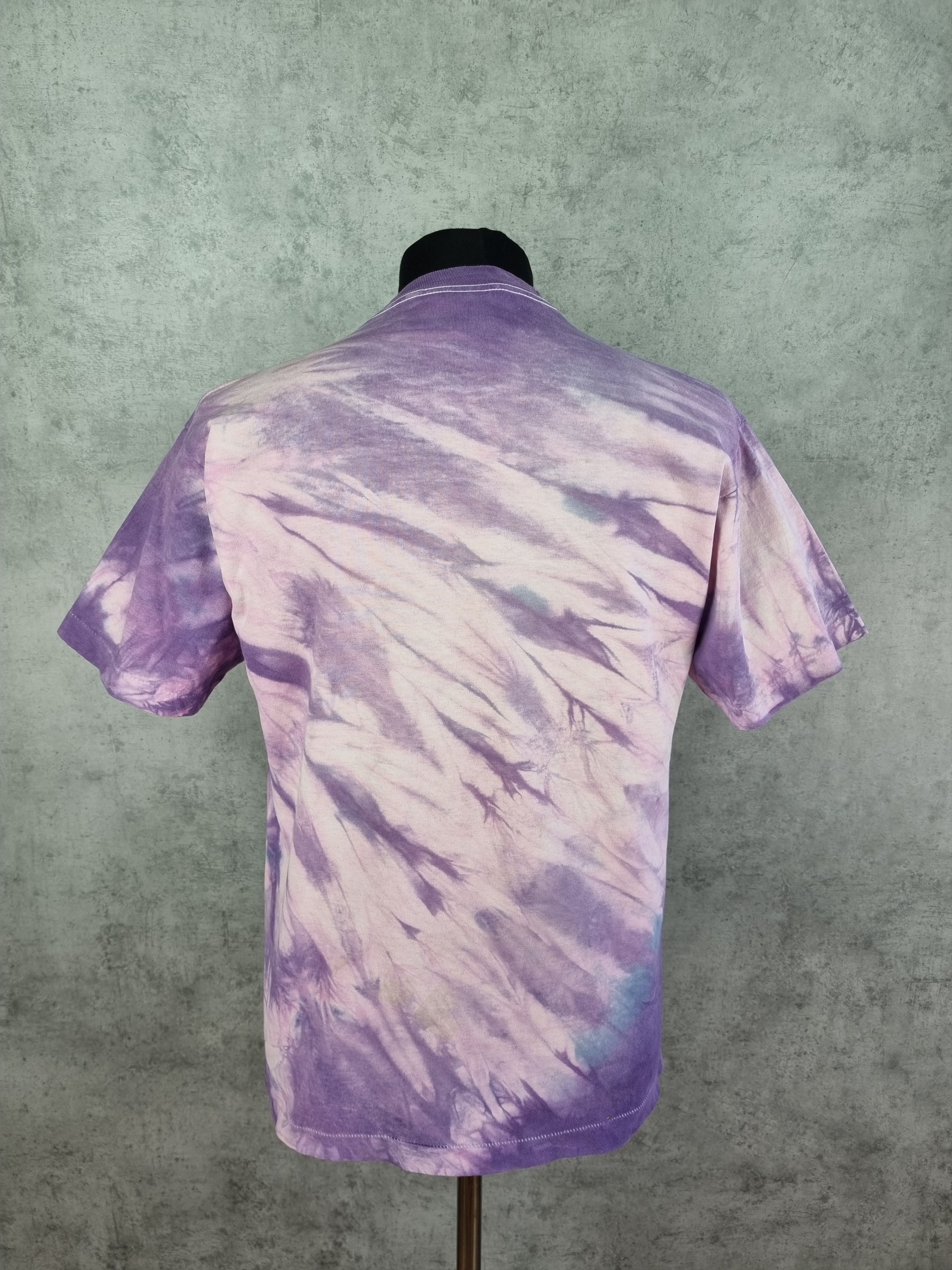 Band Tees × Jimi Hendrix 90s Single Stitch Jimi Hendrix Psychedelic tie dye tee Size US M / EU 48-50 / 2 - 8 Thumbnail