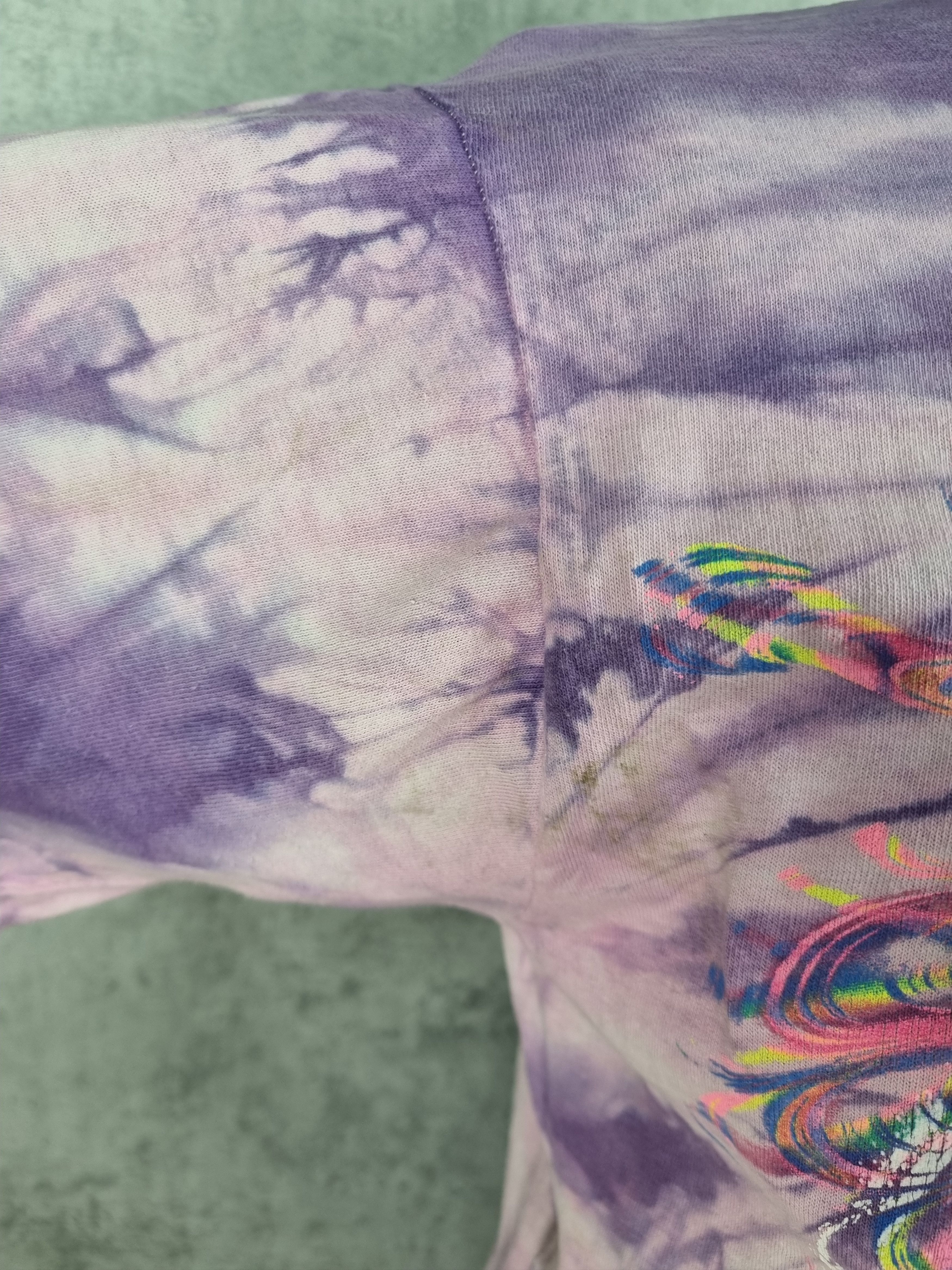 Band Tees × Jimi Hendrix 90s Single Stitch Jimi Hendrix Psychedelic tie dye tee Size US M / EU 48-50 / 2 - 13 Thumbnail