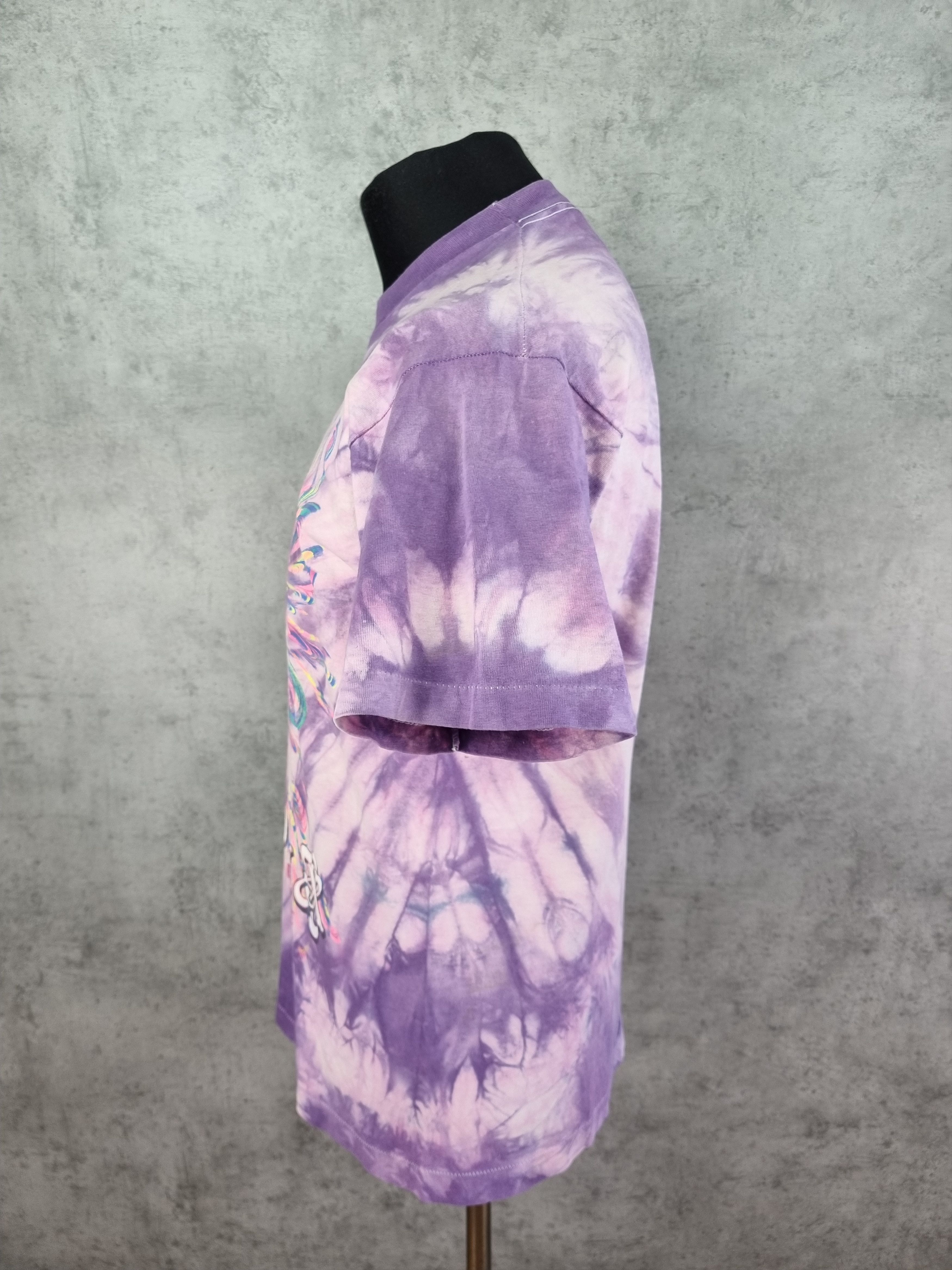 Band Tees × Jimi Hendrix 90s Single Stitch Jimi Hendrix Psychedelic tie dye tee Size US M / EU 48-50 / 2 - 9 Thumbnail