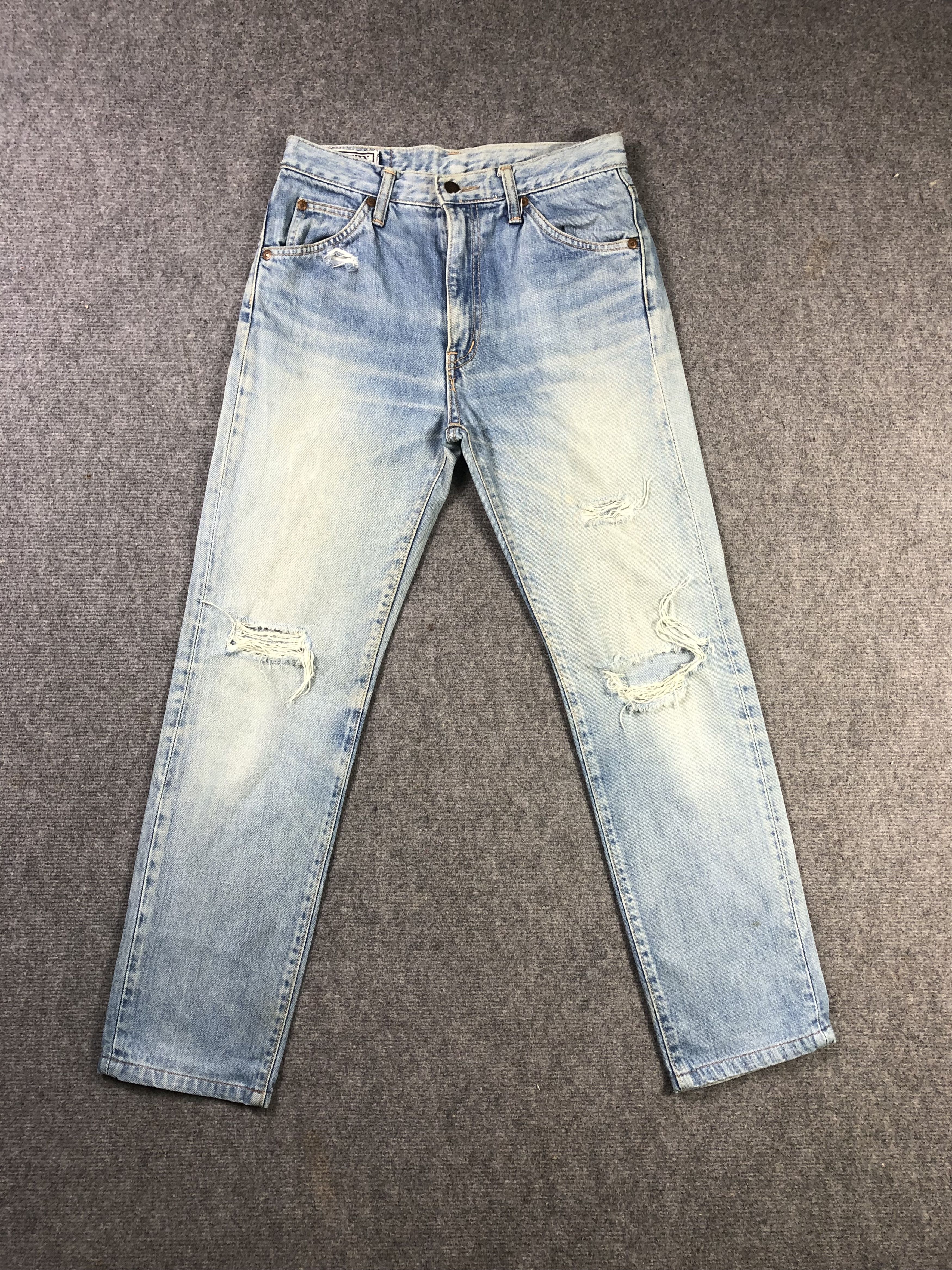 Edwin Vintage Edwin Ripped Jeans Size US 28 / EU 44 - 1 Thumbnail