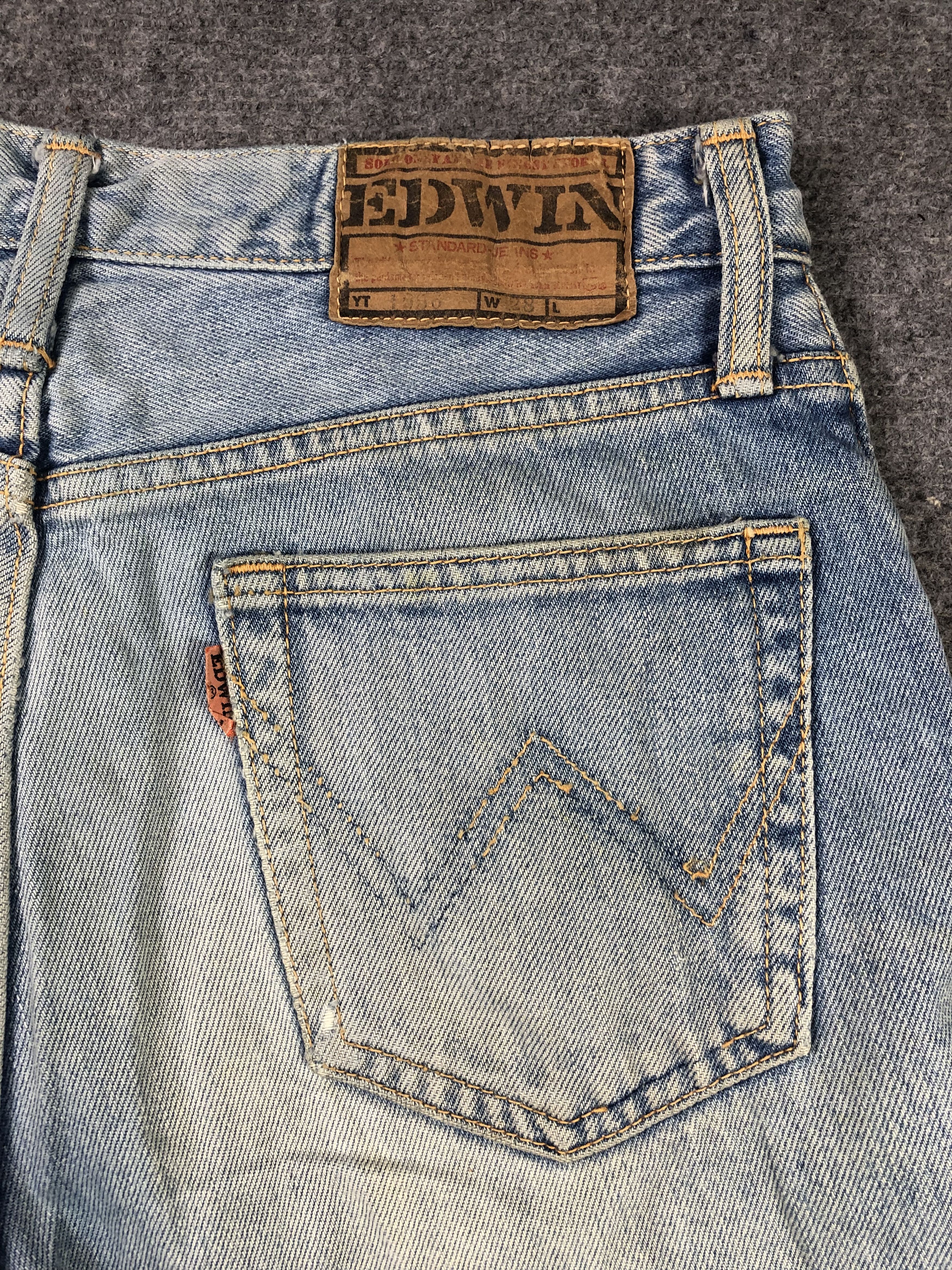 Edwin Vintage Edwin Ripped Jeans Size US 28 / EU 44 - 11 Thumbnail