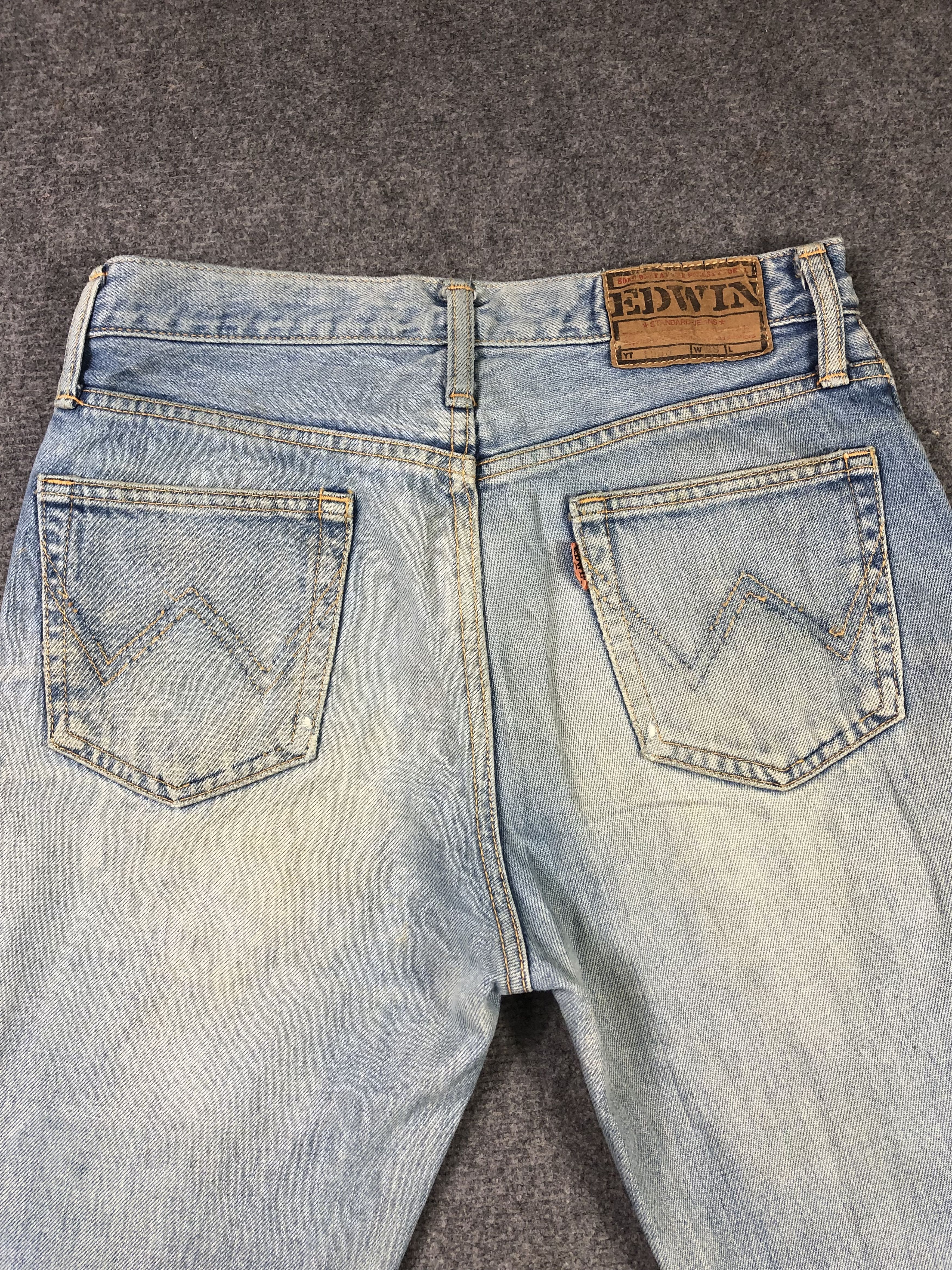 Edwin Vintage Edwin Ripped Jeans Size US 28 / EU 44 - 10 Thumbnail