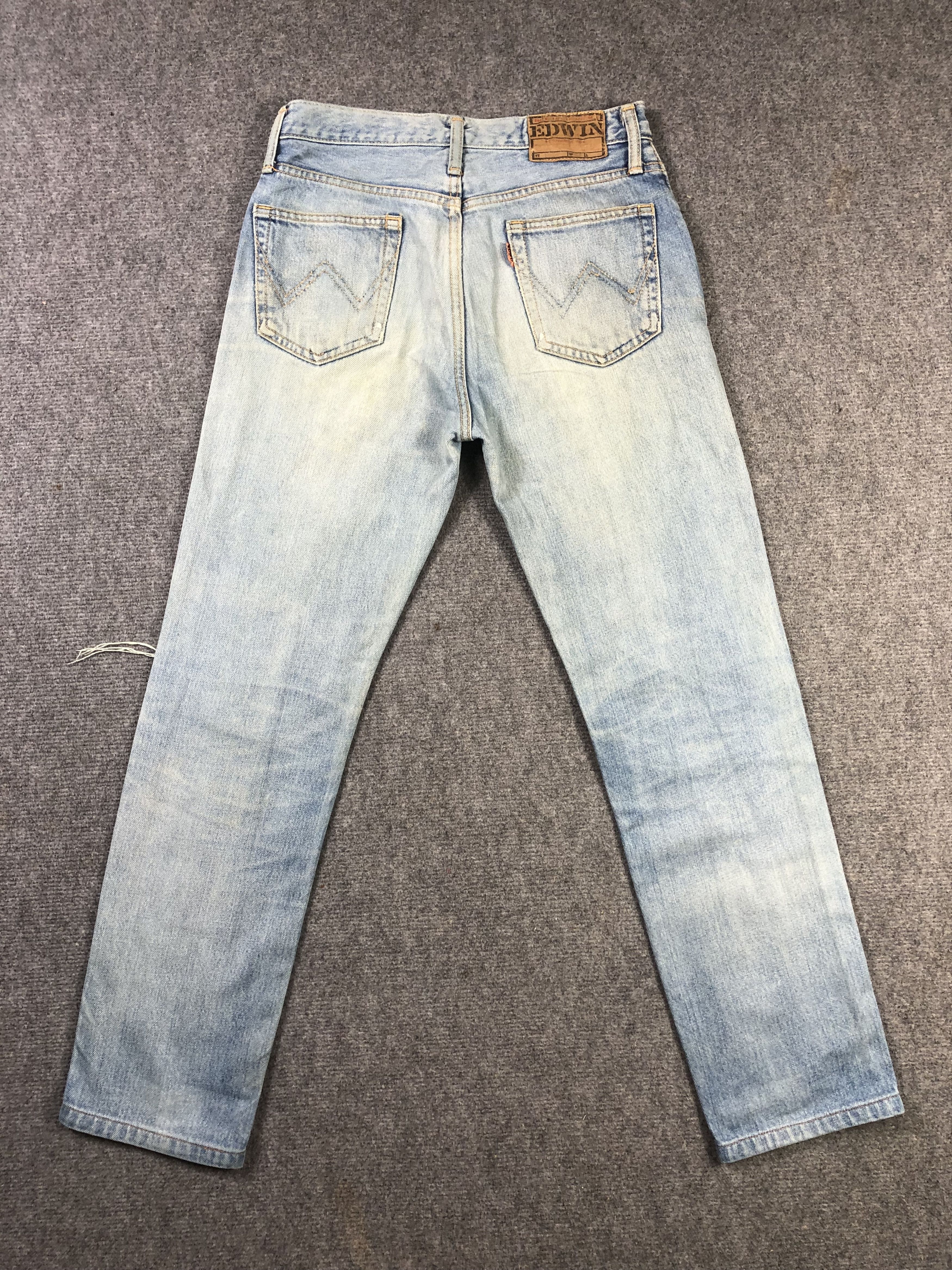 Edwin Vintage Edwin Ripped Jeans Size US 28 / EU 44 - 13 Thumbnail