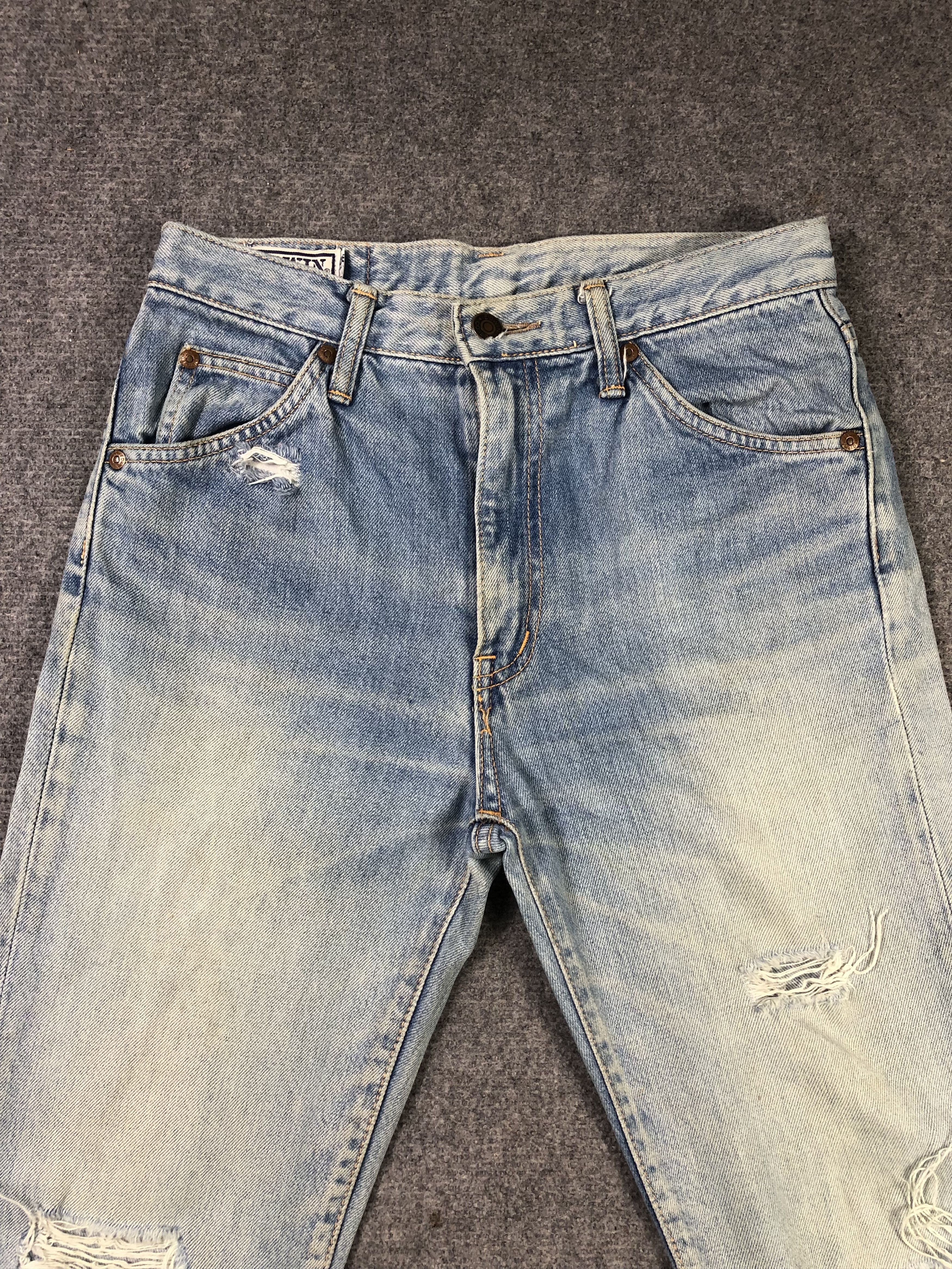 Edwin Vintage Edwin Ripped Jeans Size US 28 / EU 44 - 2 Thumbnail