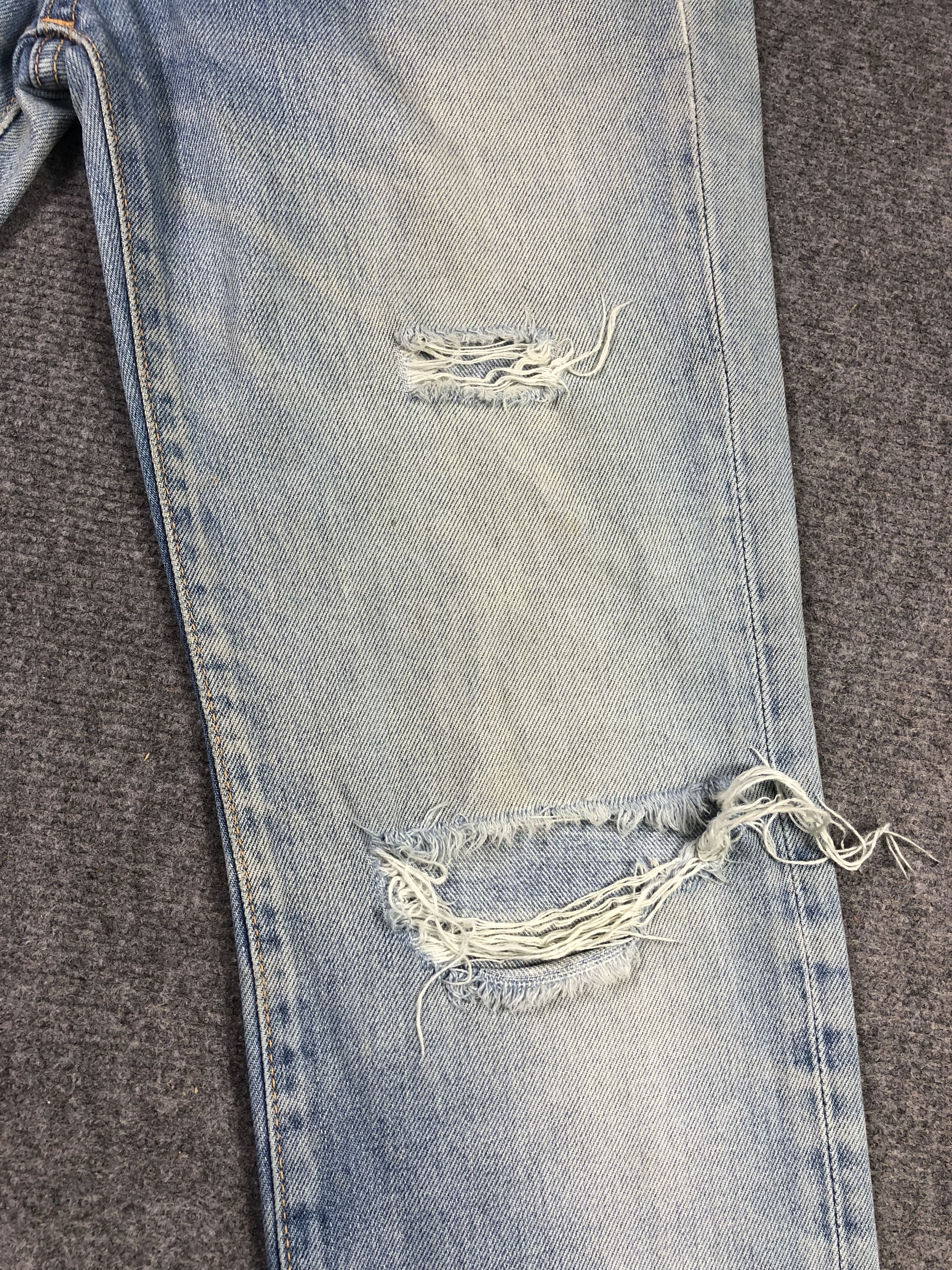Edwin Vintage Edwin Ripped Jeans Size US 28 / EU 44 - 9 Thumbnail