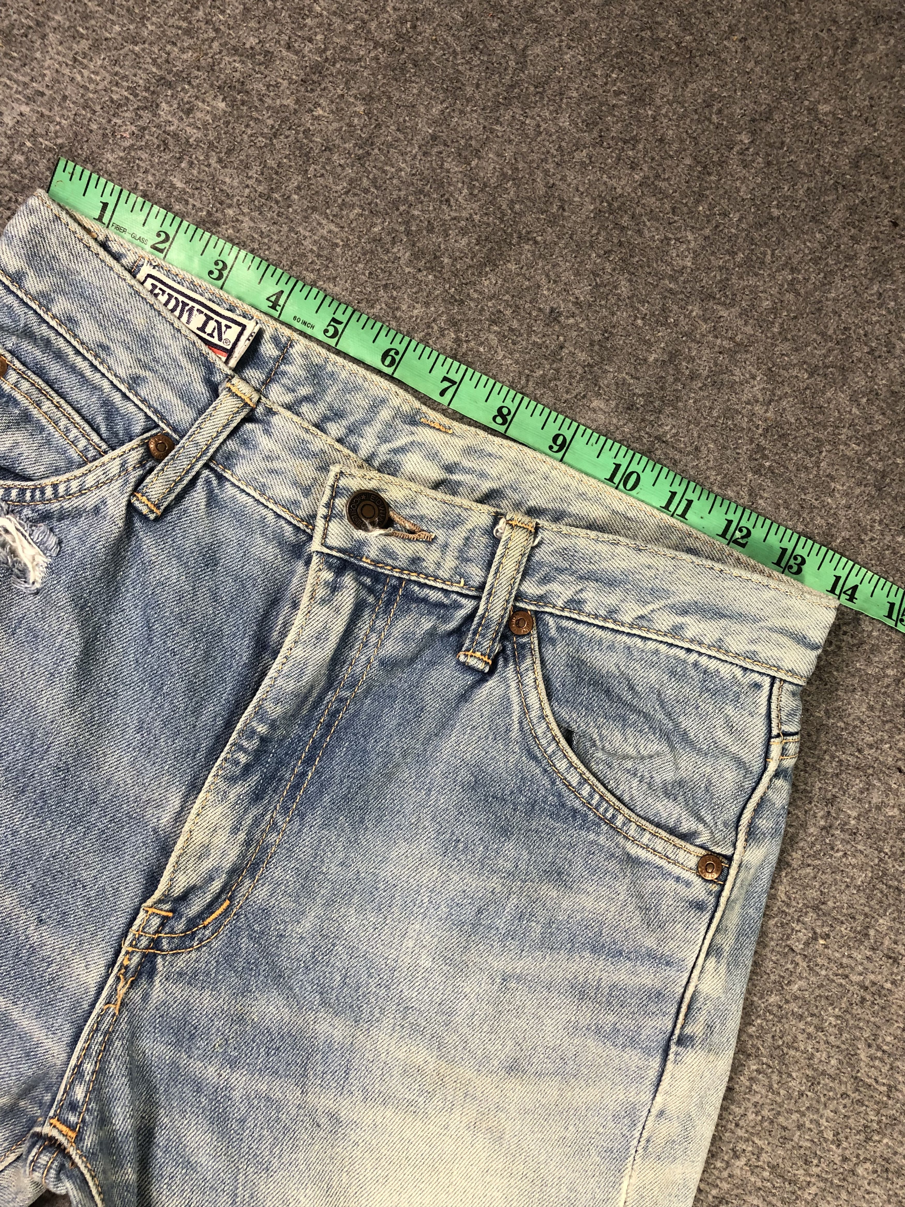 Edwin Vintage Edwin Ripped Jeans Size US 28 / EU 44 - 6 Thumbnail