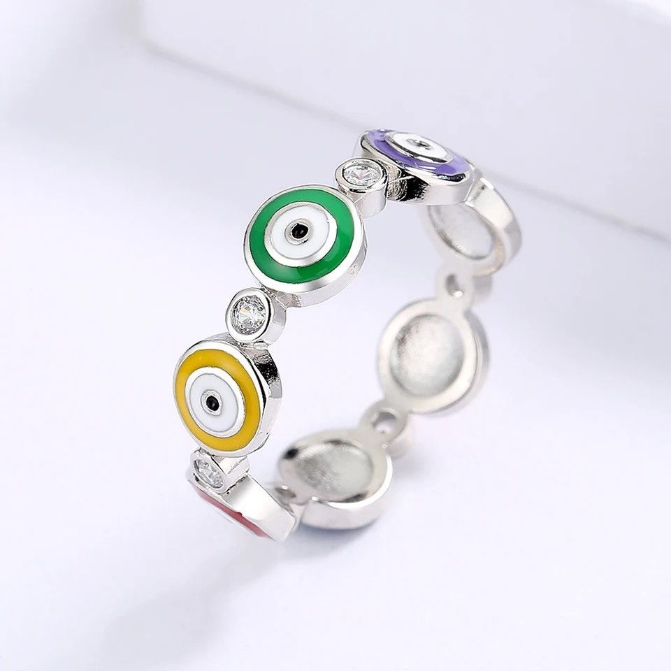 Japanese Brand × Jewelry Creative Handmade Enamel Craft Ring Size ONE SIZE - 3 Thumbnail