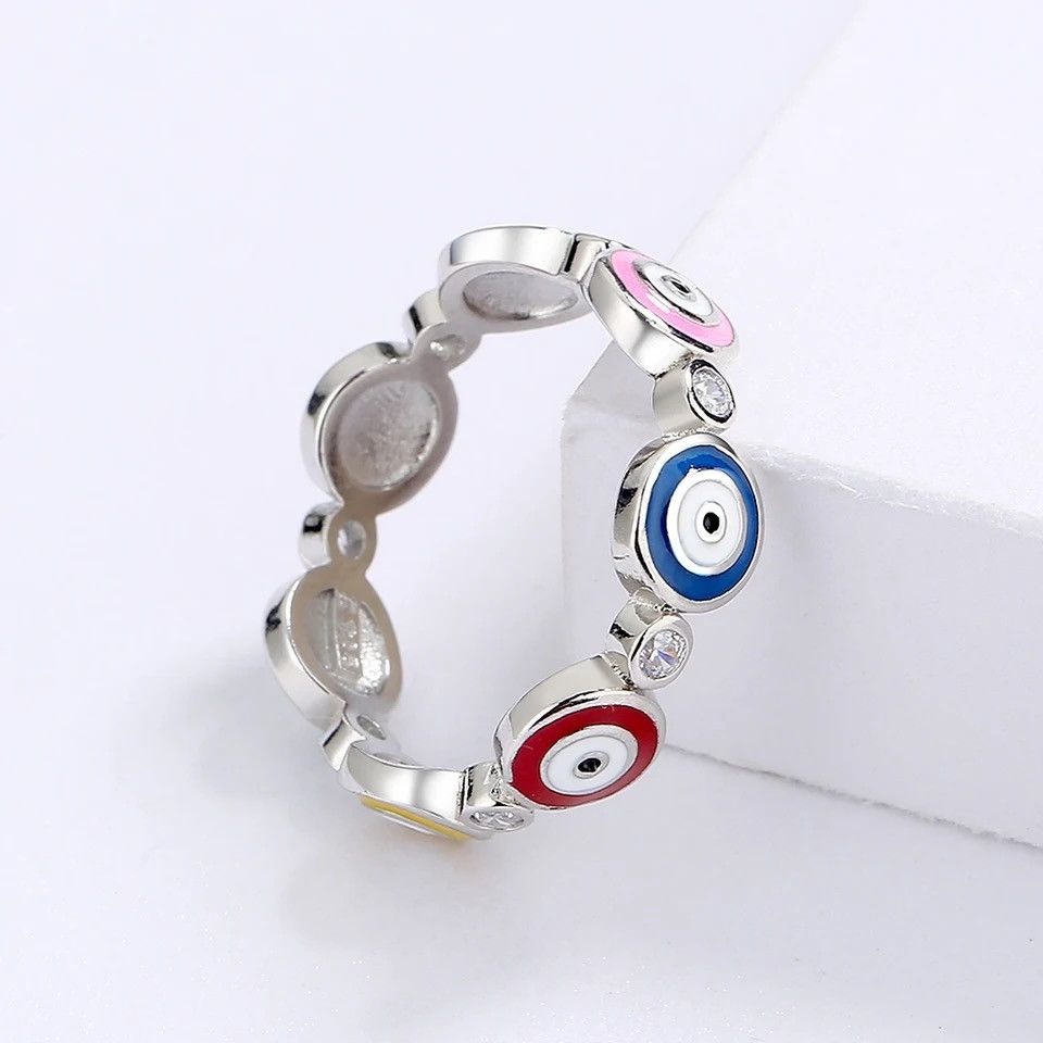 Japanese Brand × Jewelry Creative Handmade Enamel Craft Ring Size ONE SIZE - 2 Thumbnail