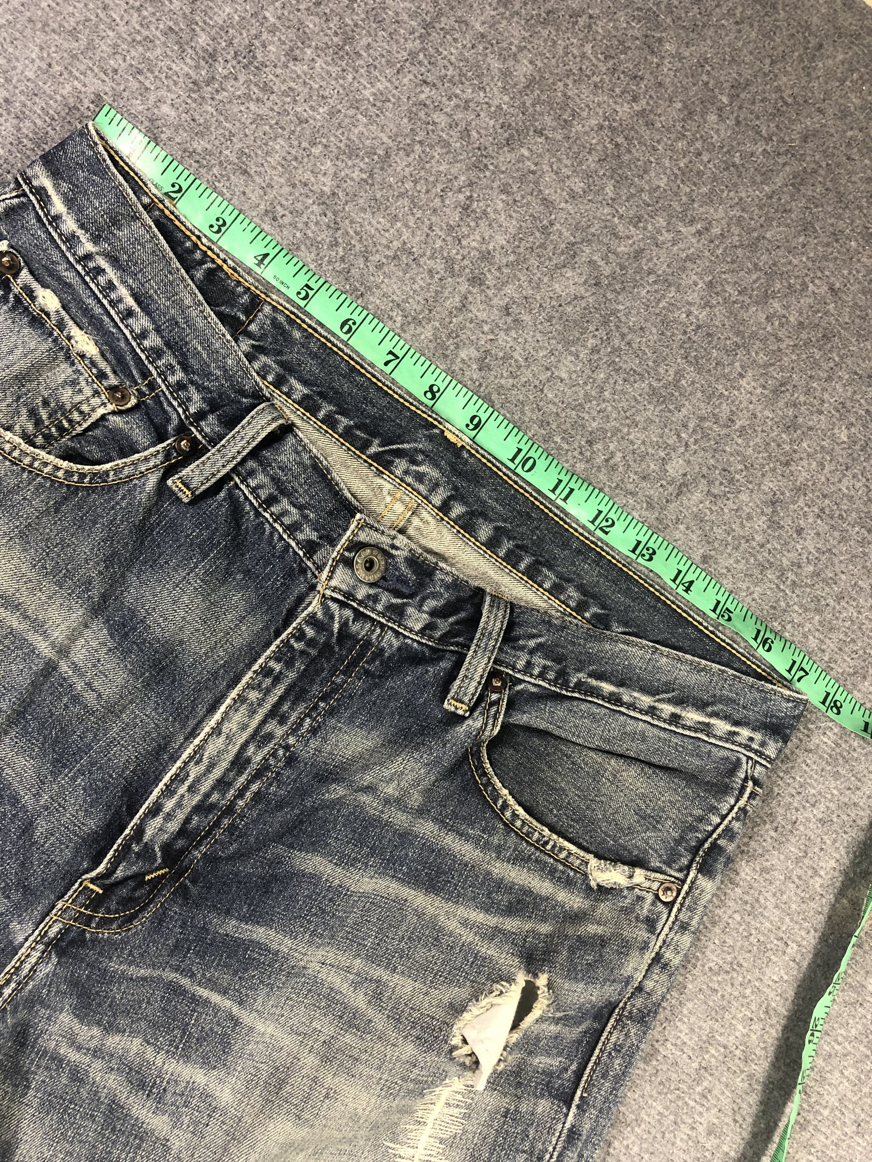 Levi's Wash Blue Levis 502 Denim Jeans 36x33.5 Size US 36 / EU 52 - 6 Thumbnail