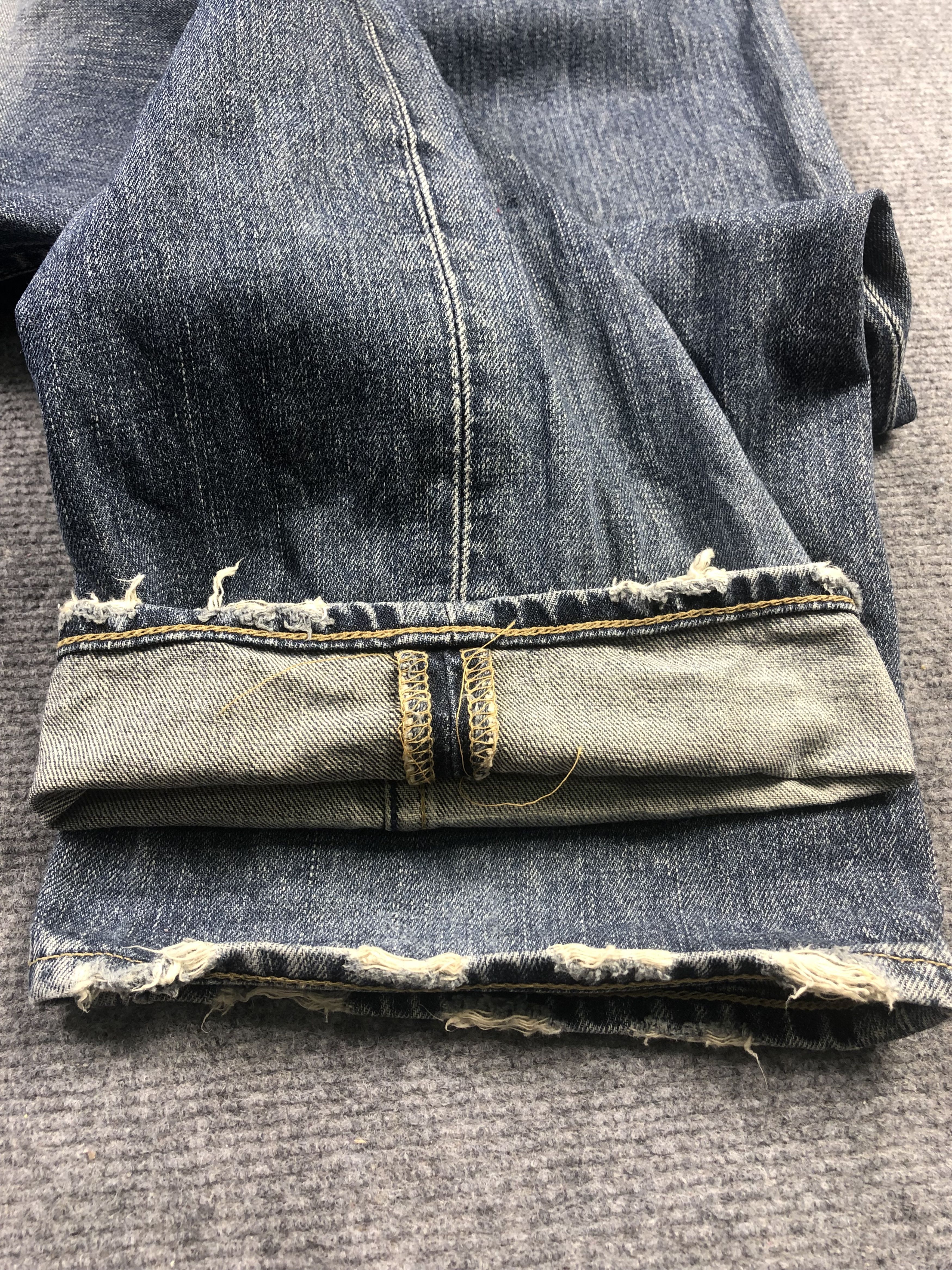 Levi's Wash Blue Levis 502 Denim Jeans 36x33.5 Size US 36 / EU 52 - 12 Thumbnail