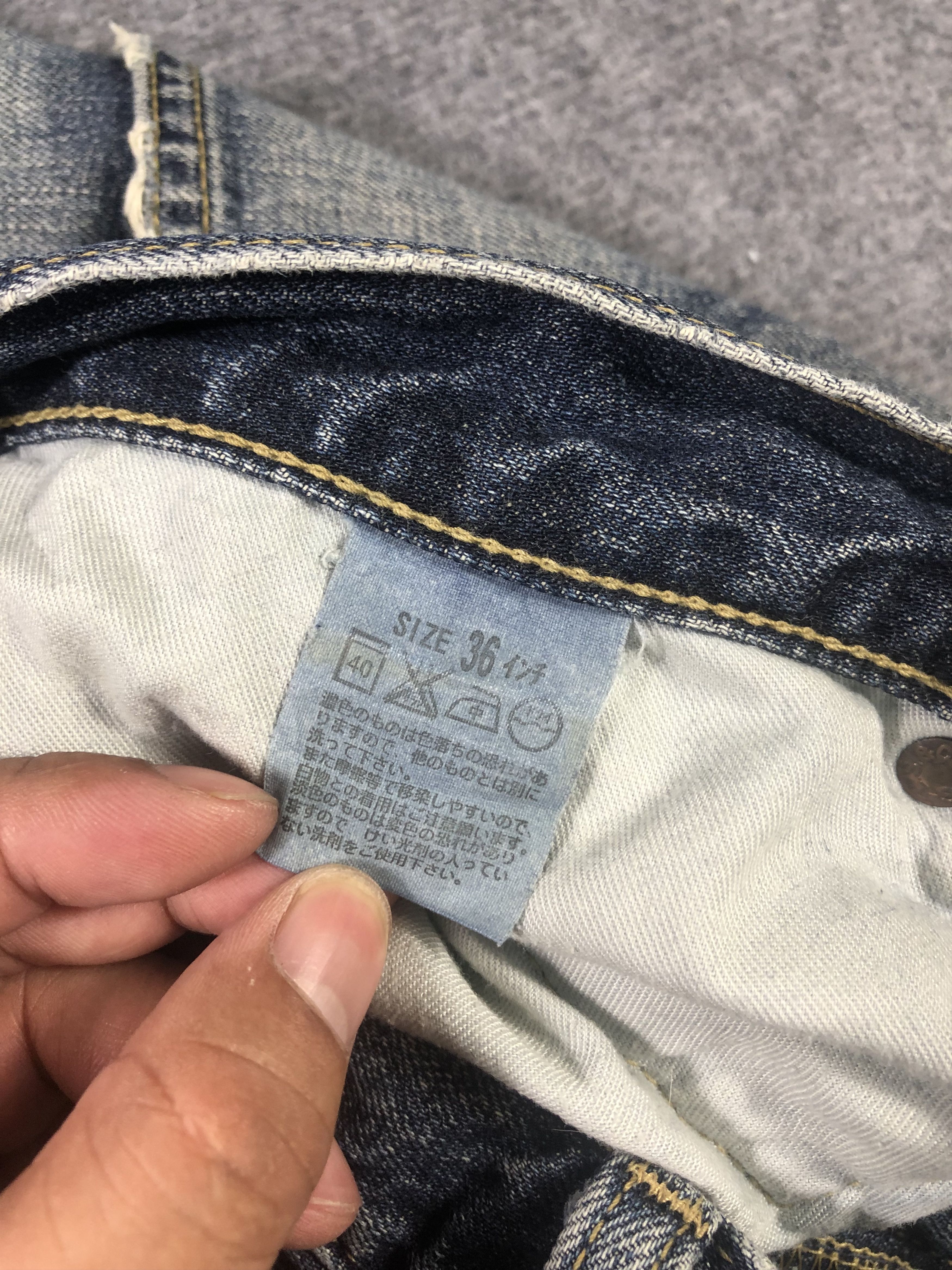 Levi's Wash Blue Levis 502 Denim Jeans 36x33.5 Size US 36 / EU 52 - 4 Thumbnail