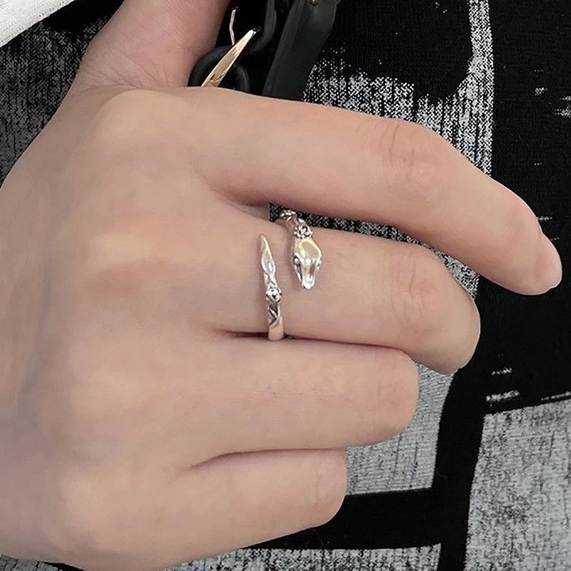 Jewelry Rare Snake Rose Ring Size ONE SIZE - 2 Thumbnail