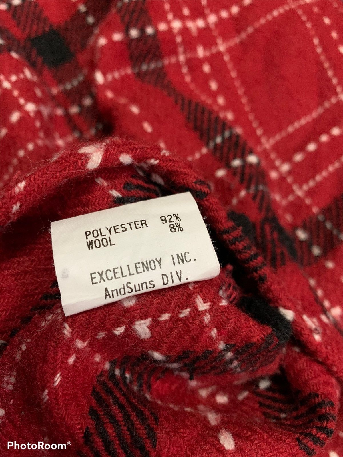 ANDSUNS Andsuns Anarchy And Peace Snap Button flannel hoodie Size US M / EU 48-50 / 2 - 6 Thumbnail