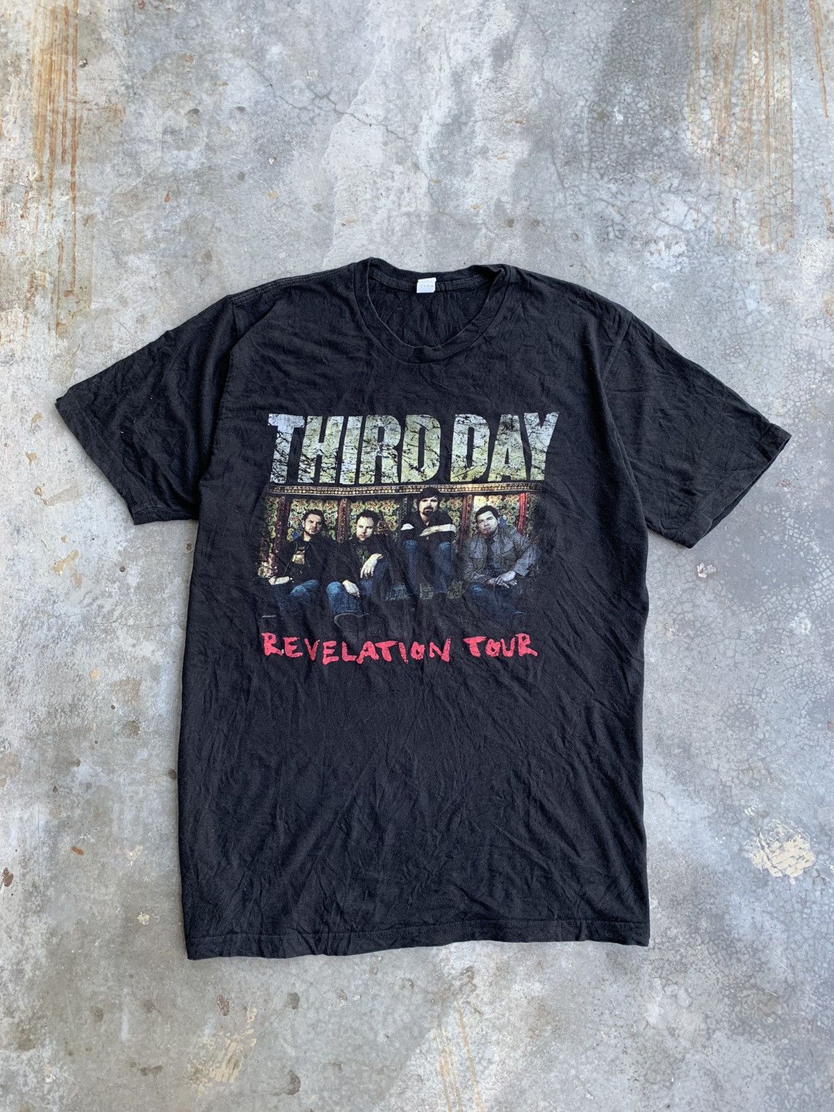 Band Tees Vintage Tour 2008 Third Day Revelation Tour Tshirt Size US L / EU 52-54 / 3 - 1 Thumbnail