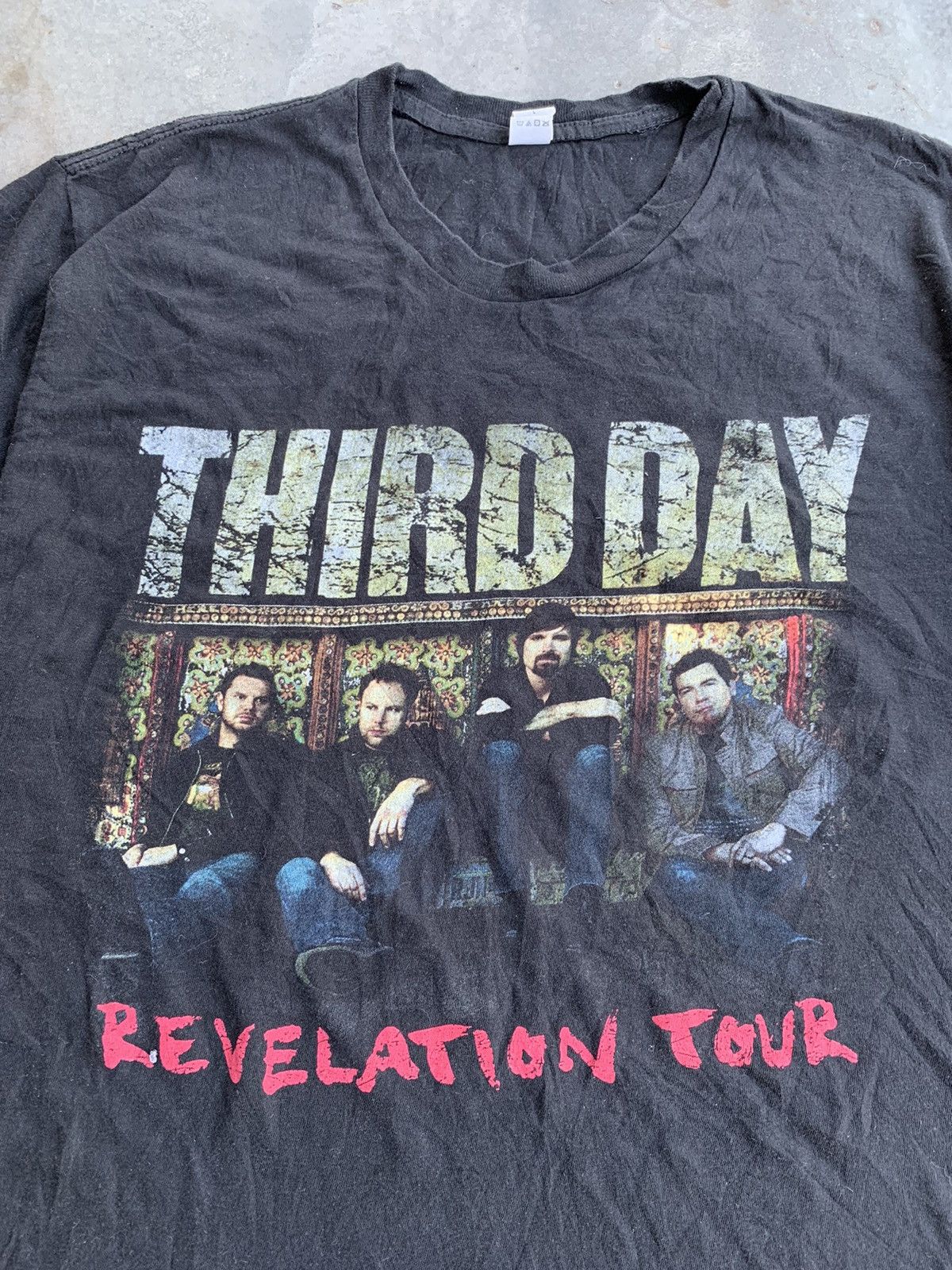 Band Tees Vintage Tour 2008 Third Day Revelation Tour Tshirt Size US L / EU 52-54 / 3 - 2 Thumbnail