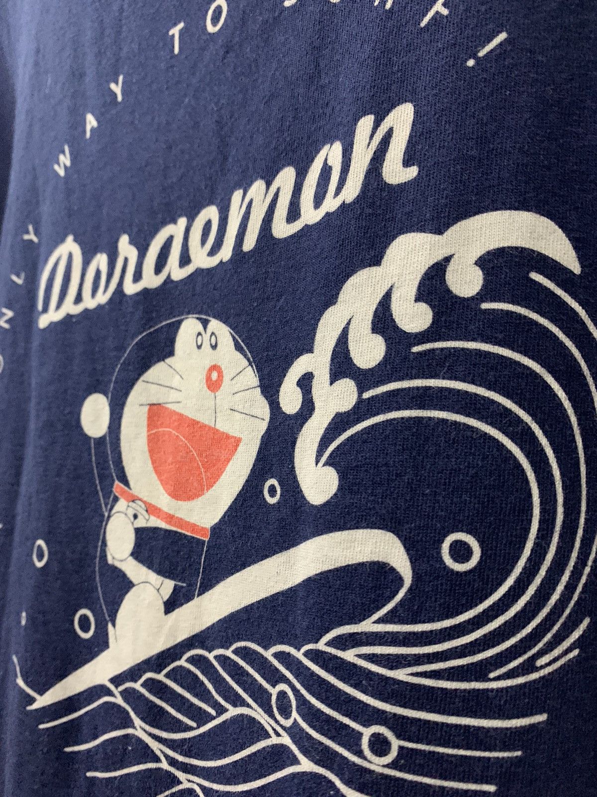 Anime × Japanese Brand Very Rare Doraemon Suntory Surf Wave graphic Japan Size US M / EU 48-50 / 2 - 3 Thumbnail