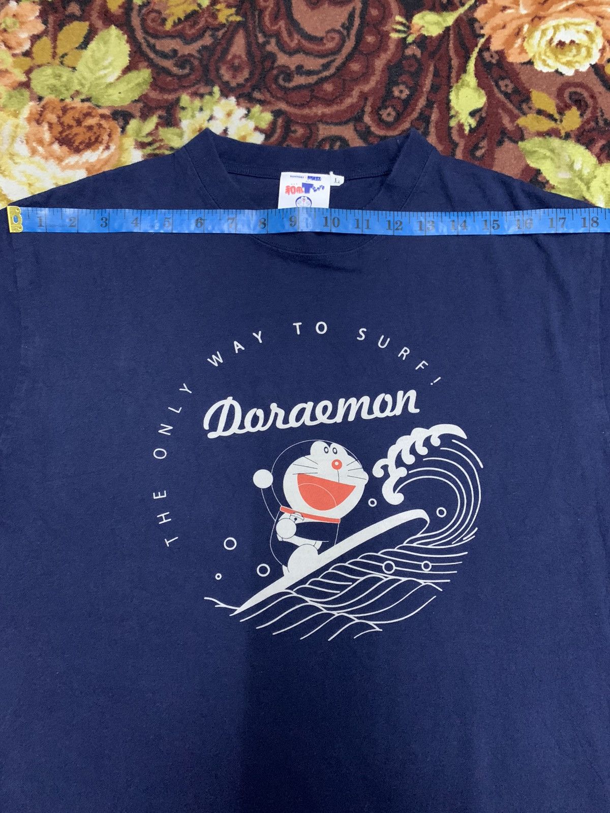 Anime × Japanese Brand Very Rare Doraemon Suntory Surf Wave graphic Japan Size US M / EU 48-50 / 2 - 7 Thumbnail
