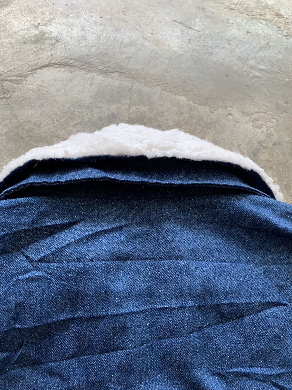Japanese Brand Saint Pierr Denim Flight Bomber Jacket Size US L / EU 52-54 / 3 - 14 Thumbnail