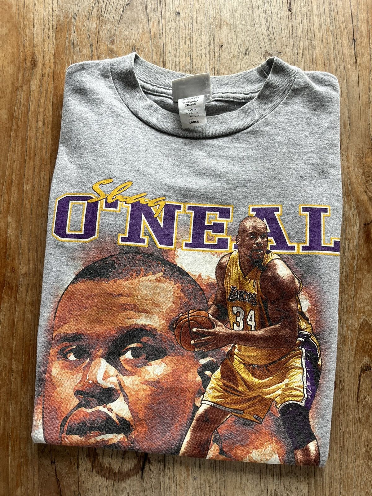 Vintage SHAQ O'NEAL LAKERS (kid size) T-shirt