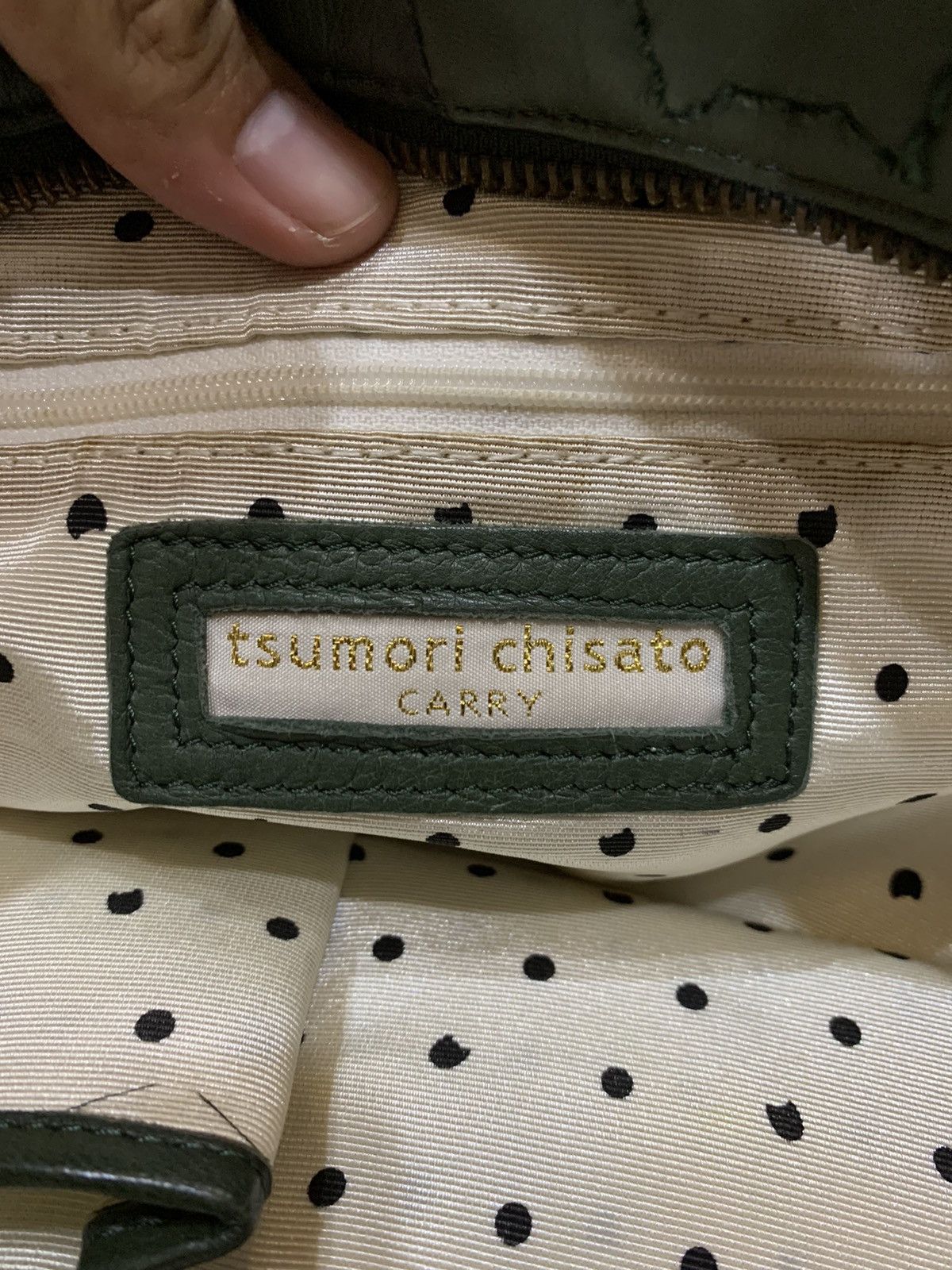 Issey Miyake × Tsumori Chisato TSUMORI CHISATO BY ISSEY MIYAKE CALF LEATHER QUILTED BAG Size ONE SIZE - 8 Thumbnail
