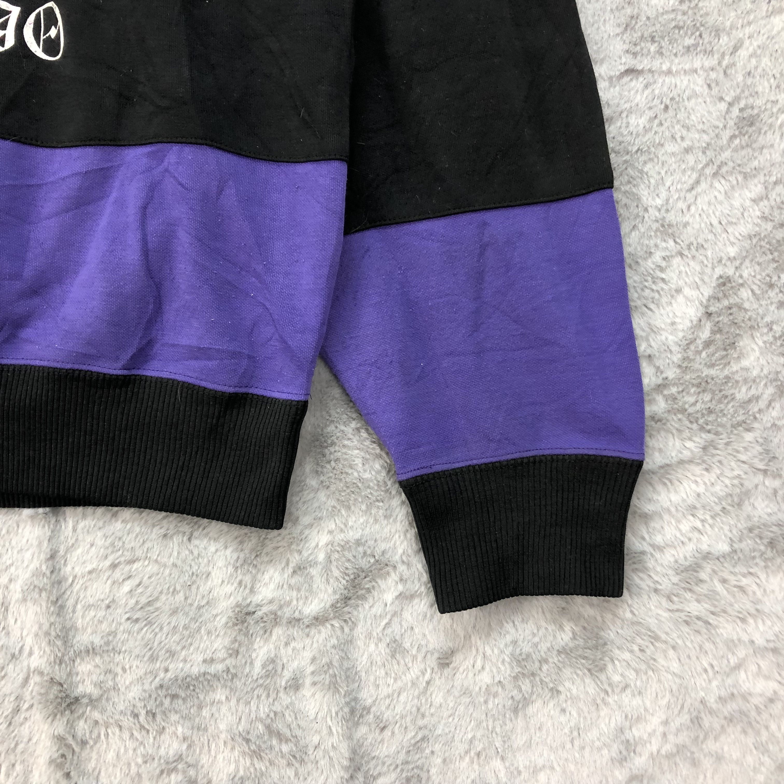 Japanese Brand Tesoro Mio Embroidery Logo Colorblock Sweatshirts #4455-154 Size US M / EU 48-50 / 2 - 6 Thumbnail