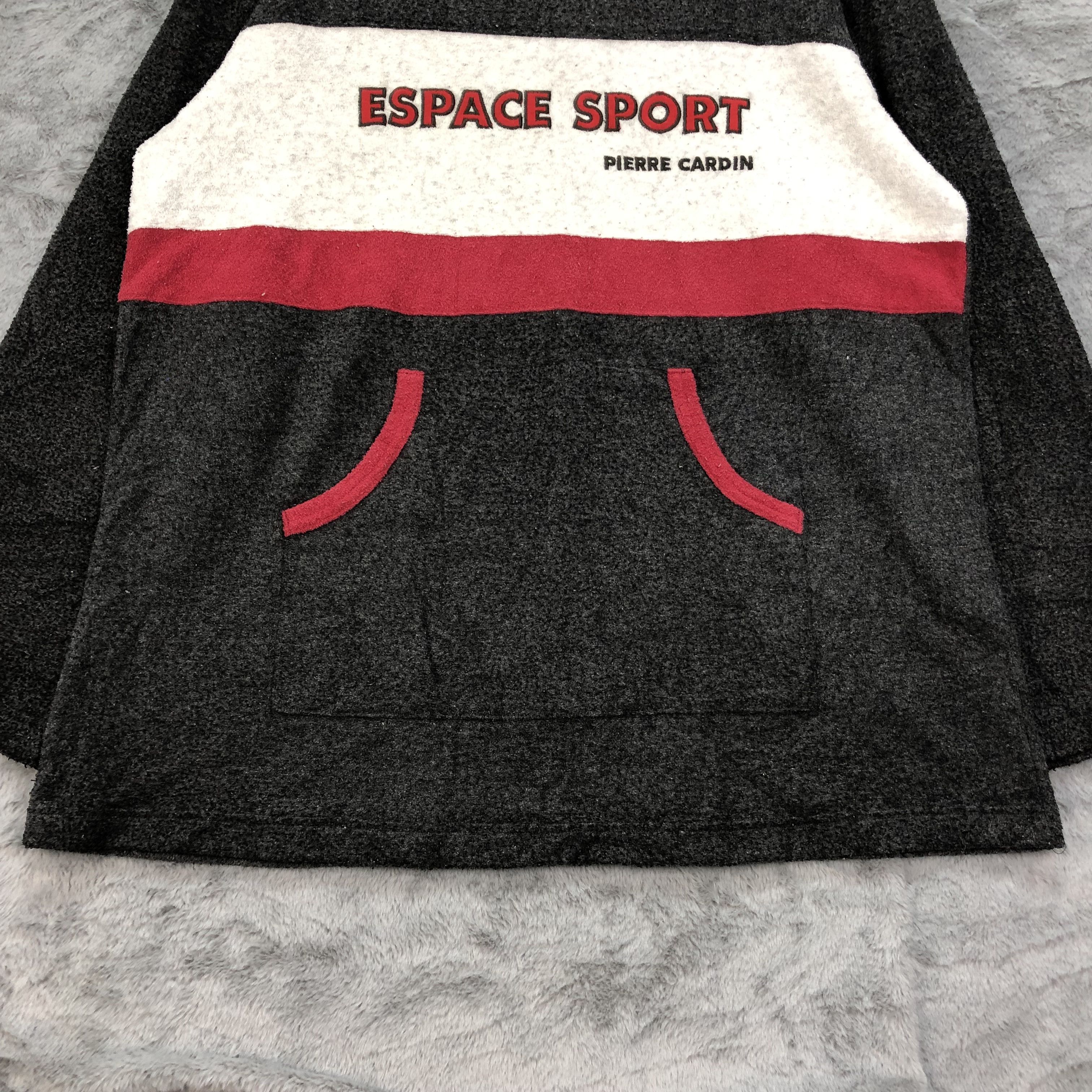 Pierre Cardin Espace Sport Pierre Cardin Big Logo Fleece Sweater #4450-154 Size US L / EU 52-54 / 3 - 4 Thumbnail