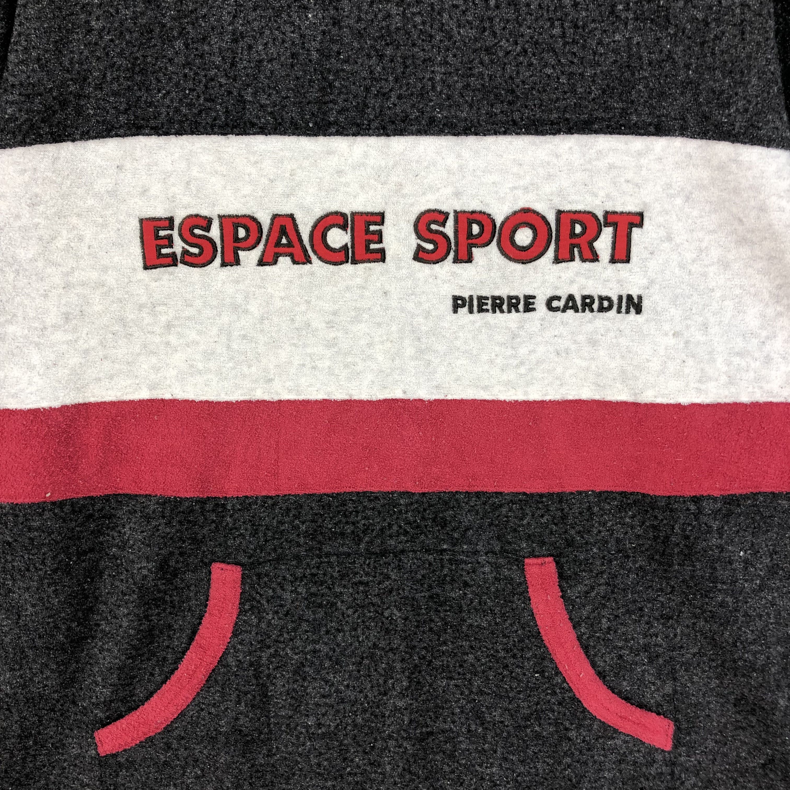 Pierre Cardin Espace Sport Pierre Cardin Big Logo Fleece Sweater #4450-154 Size US L / EU 52-54 / 3 - 3 Thumbnail