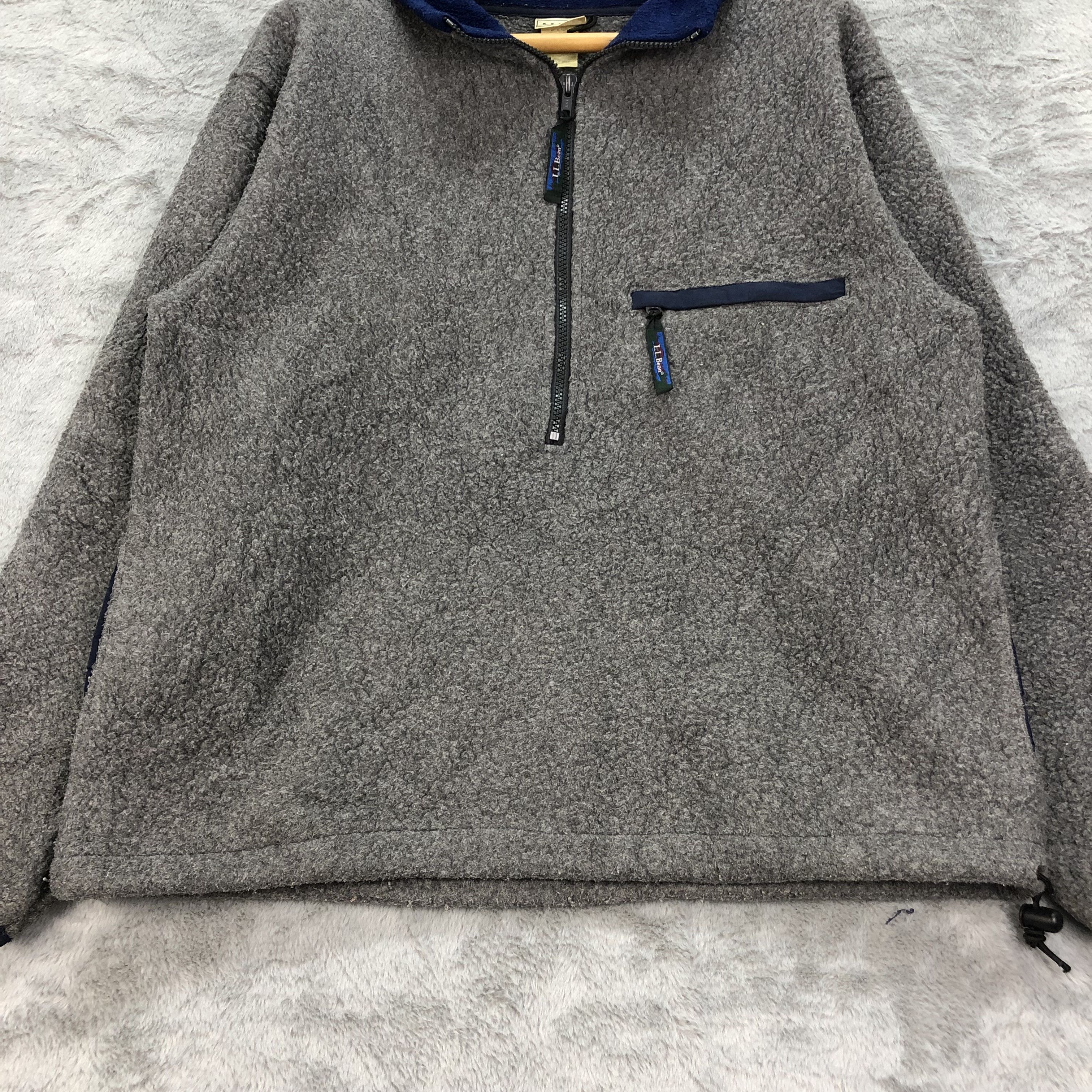 L.L. Bean Vintage L.L. Bean Made In Usa Fleece Sweater #4449-154 Size US M / EU 48-50 / 2 - 4 Thumbnail
