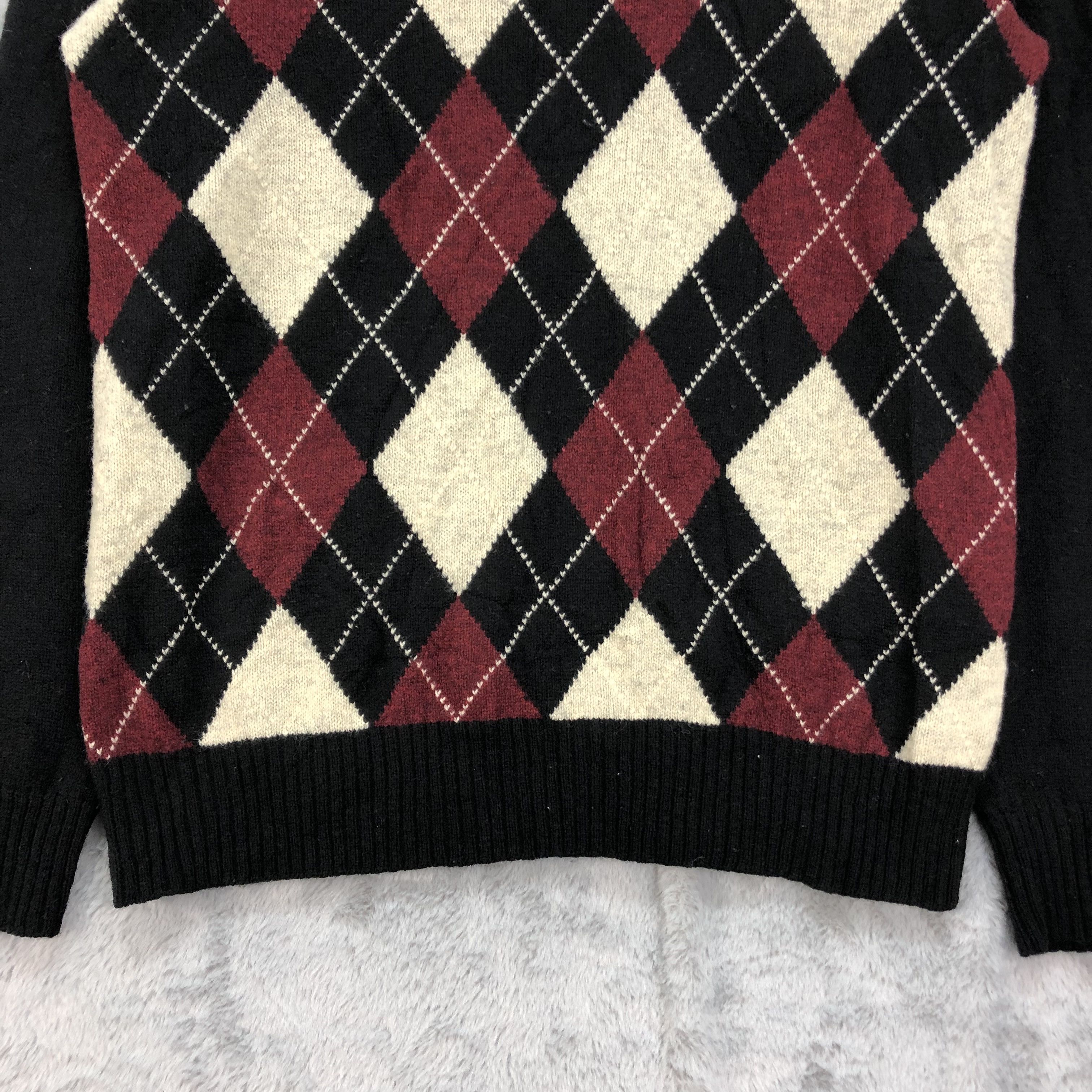 Other Harvard University Checked Knitwear Sweater #4442-154 Size US S / EU 44-46 / 1 - 3 Thumbnail
