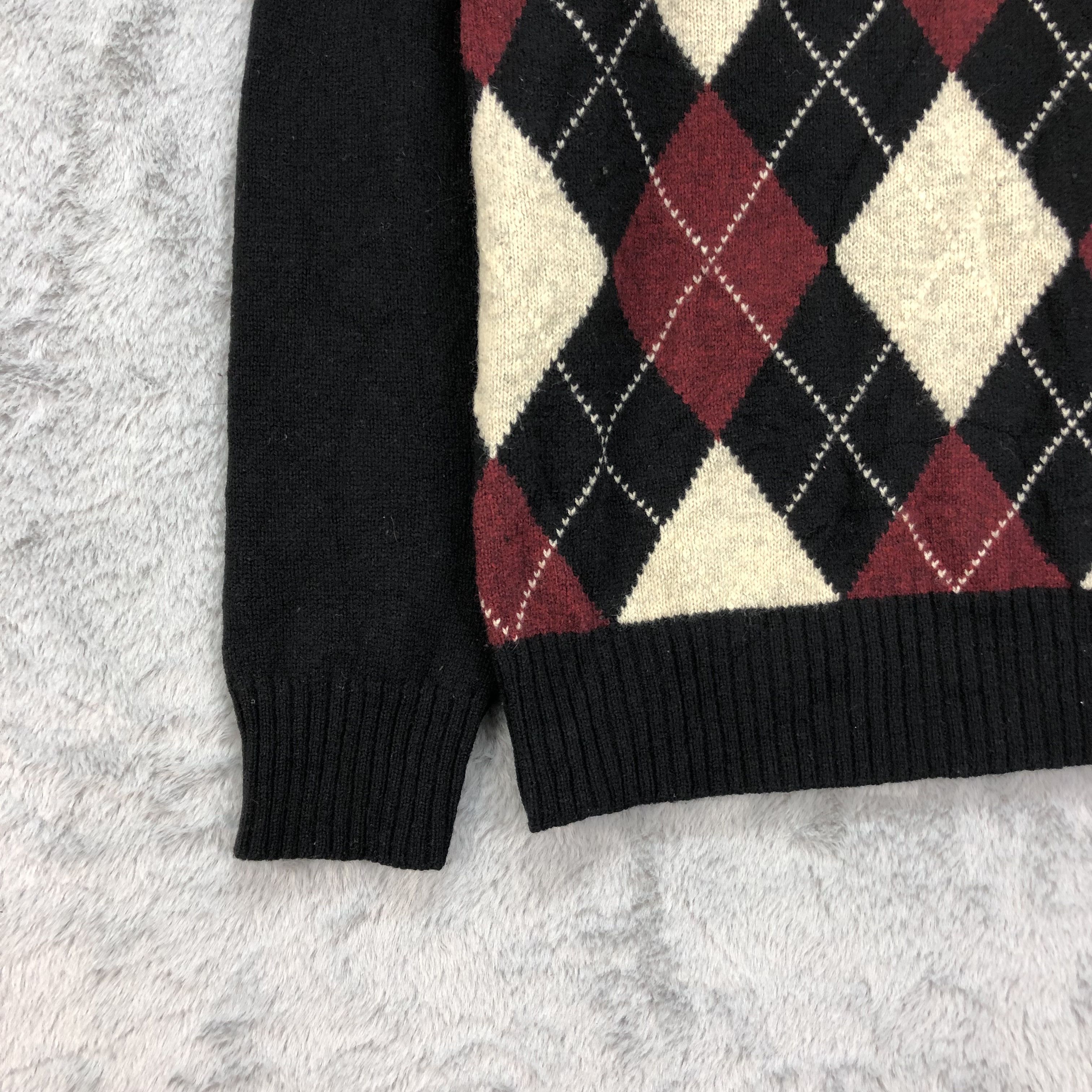 Other Harvard University Checked Knitwear Sweater #4442-154 Size US S / EU 44-46 / 1 - 4 Thumbnail