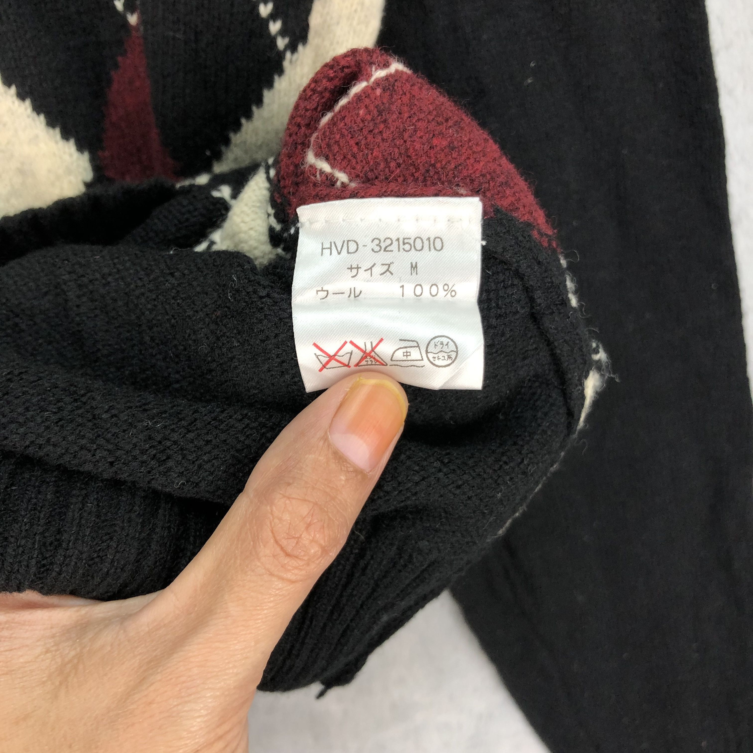 Other Harvard University Checked Knitwear Sweater #4442-154 Size US S / EU 44-46 / 1 - 6 Thumbnail