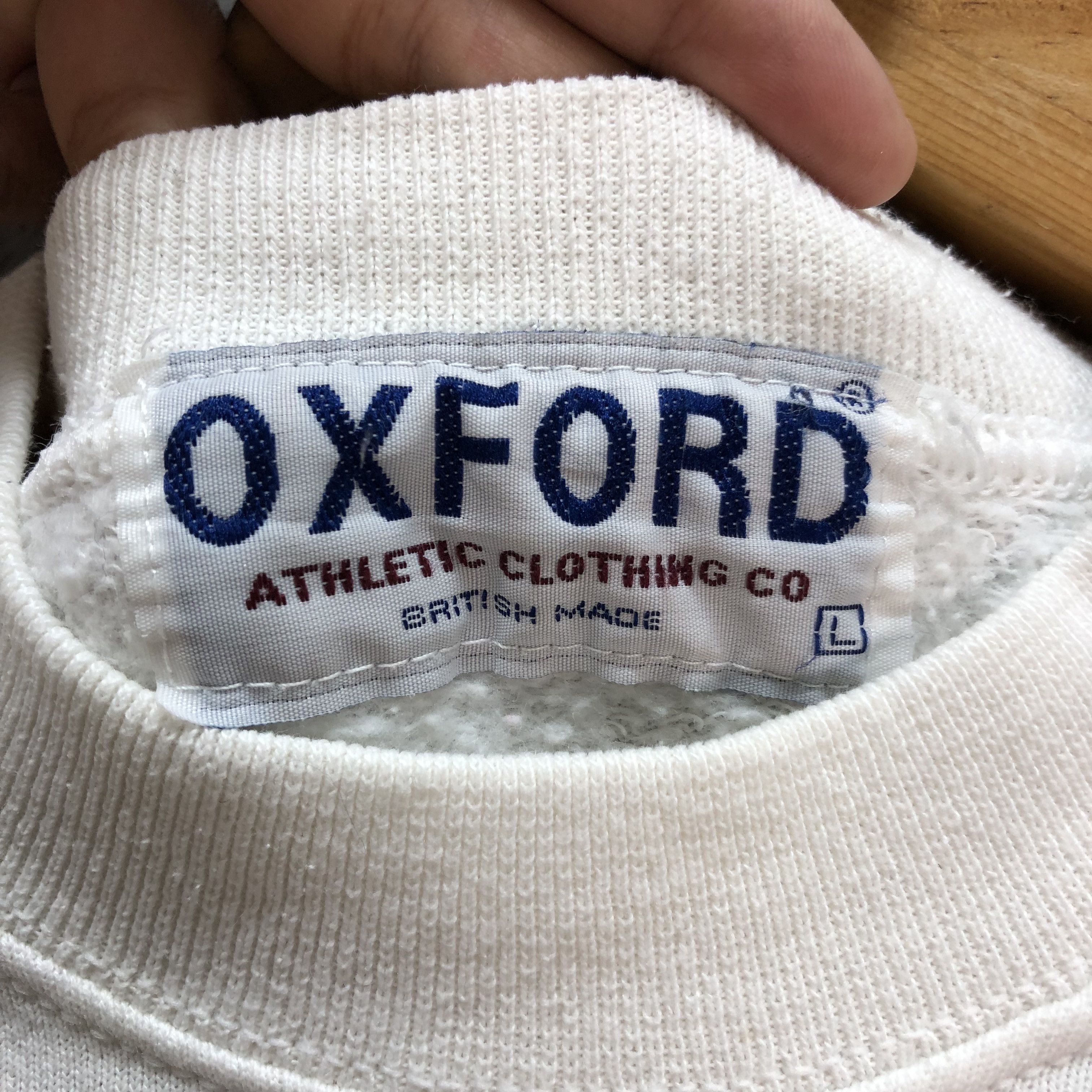 Vintage COLLEGE CHEST OF OXFORD UNIVERSITY SWEATSHIRTS #7206-118 Size US L / EU 52-54 / 3 - 7 Thumbnail