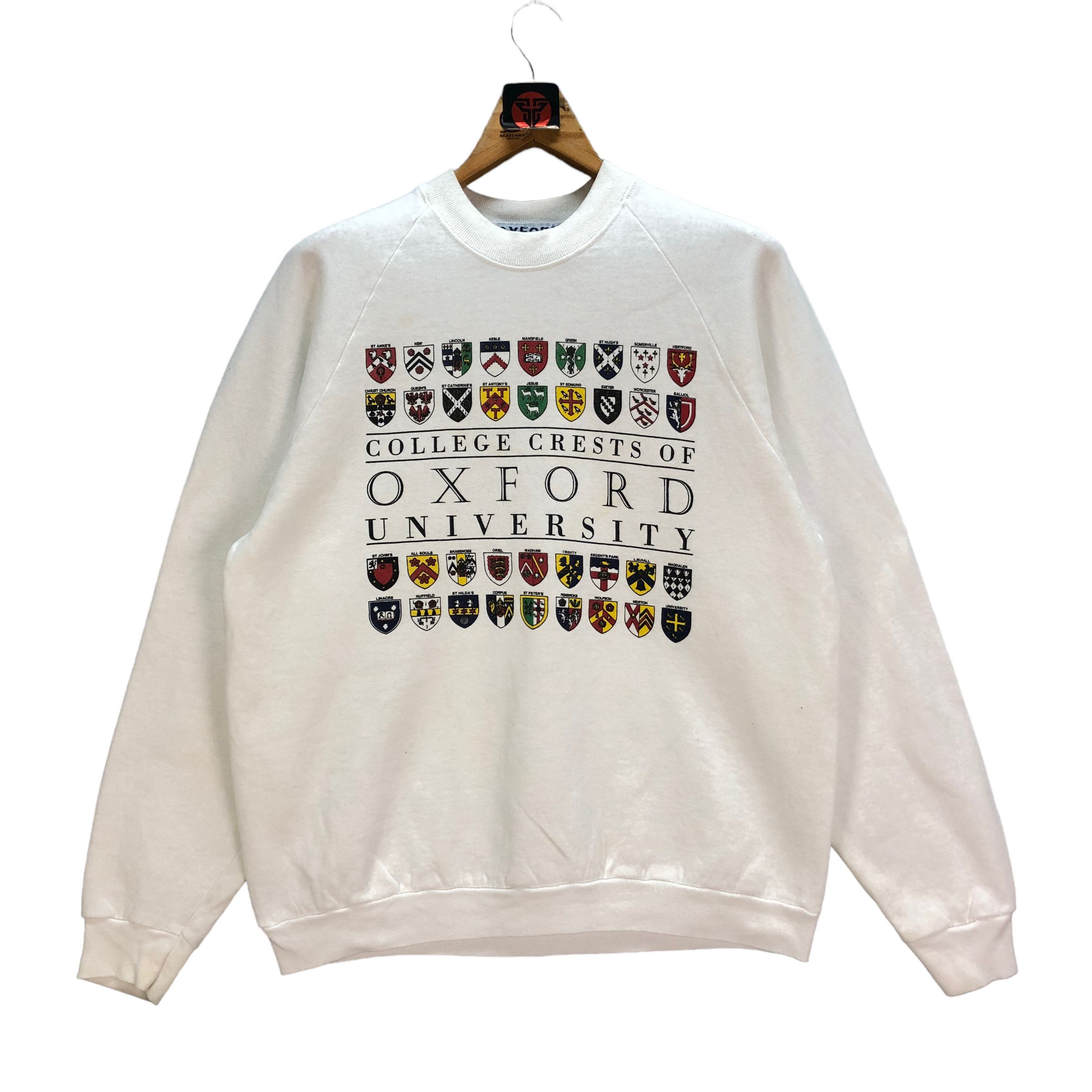 Vintage COLLEGE CHEST OF OXFORD UNIVERSITY SWEATSHIRTS #7206-118 Size US L / EU 52-54 / 3 - 1 Thumbnail