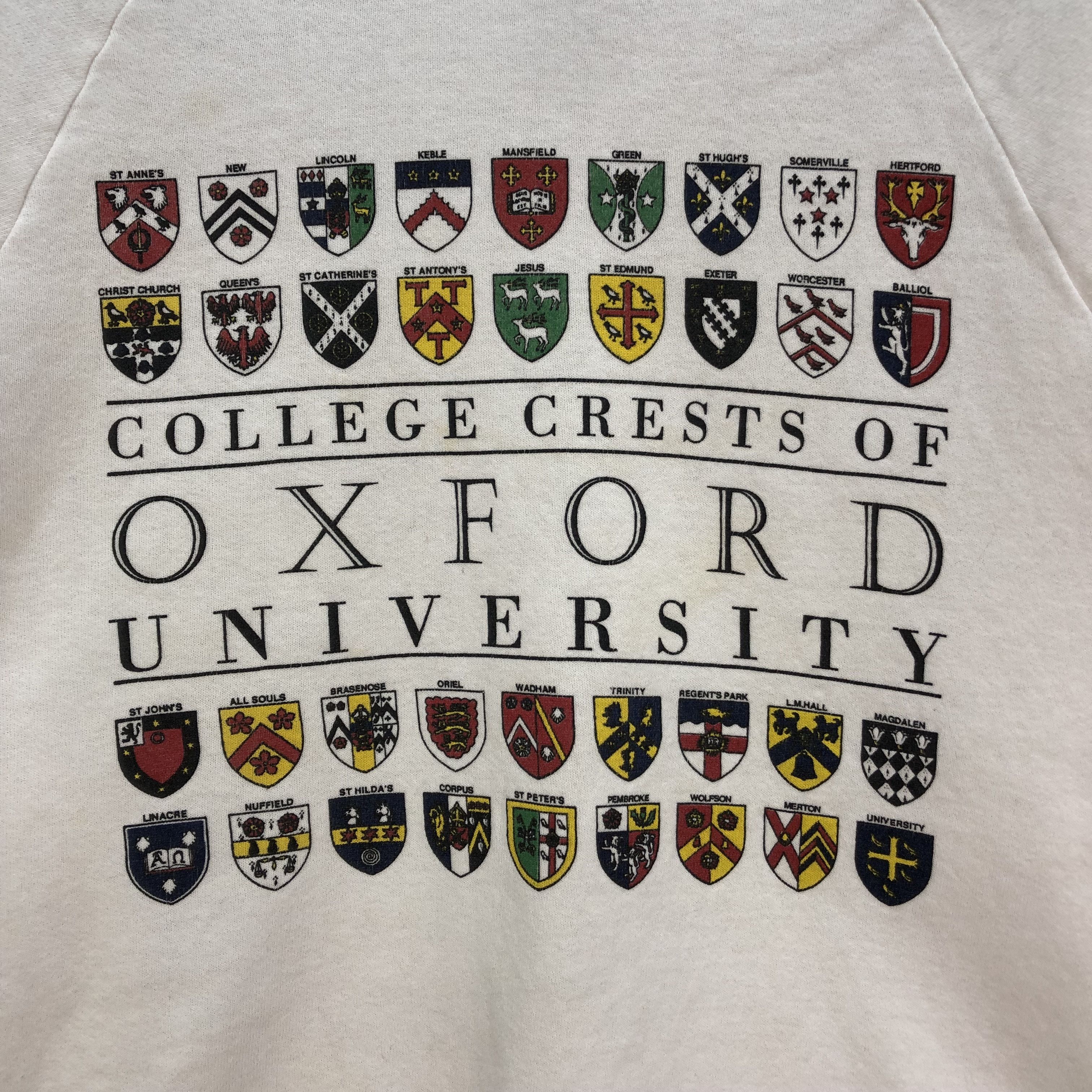 Vintage COLLEGE CHEST OF OXFORD UNIVERSITY SWEATSHIRTS #7206-118 Size US L / EU 52-54 / 3 - 3 Thumbnail