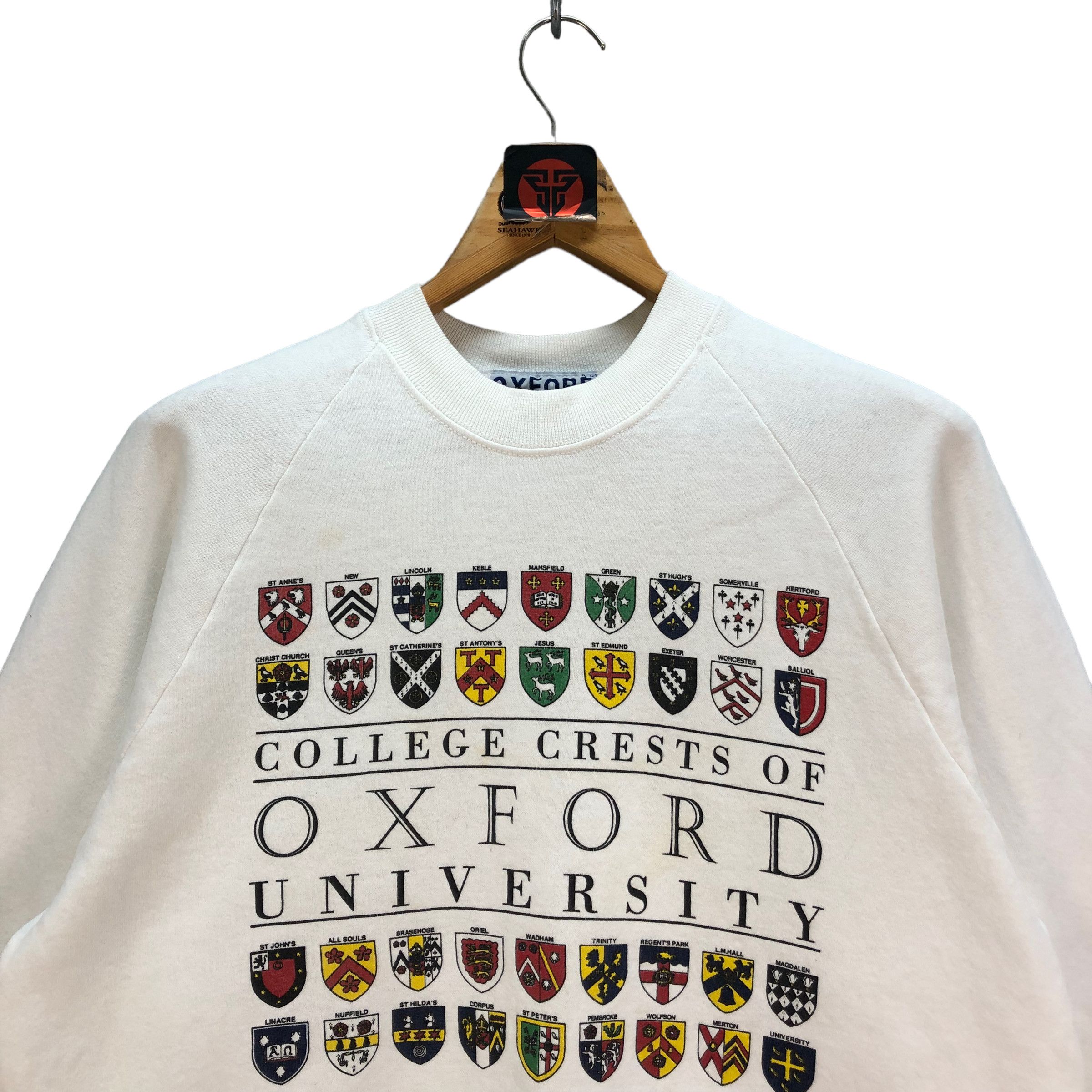 Vintage COLLEGE CHEST OF OXFORD UNIVERSITY SWEATSHIRTS #7206-118 Size US L / EU 52-54 / 3 - 2 Thumbnail