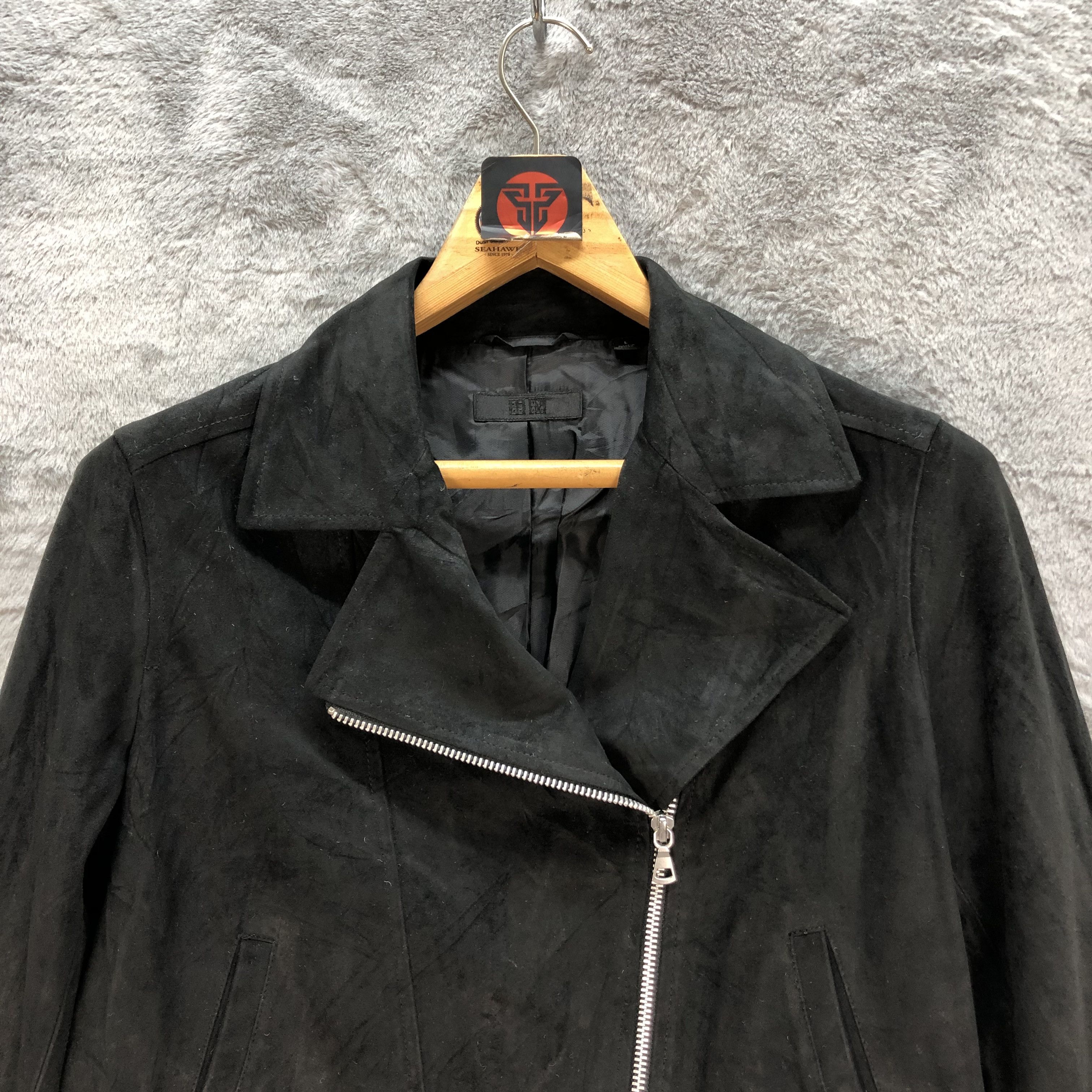 Uniqlo UNIQLO DOUBLE COLLAR JACKET #7209-118 Size L / US 10 / IT 46 - 2 Thumbnail