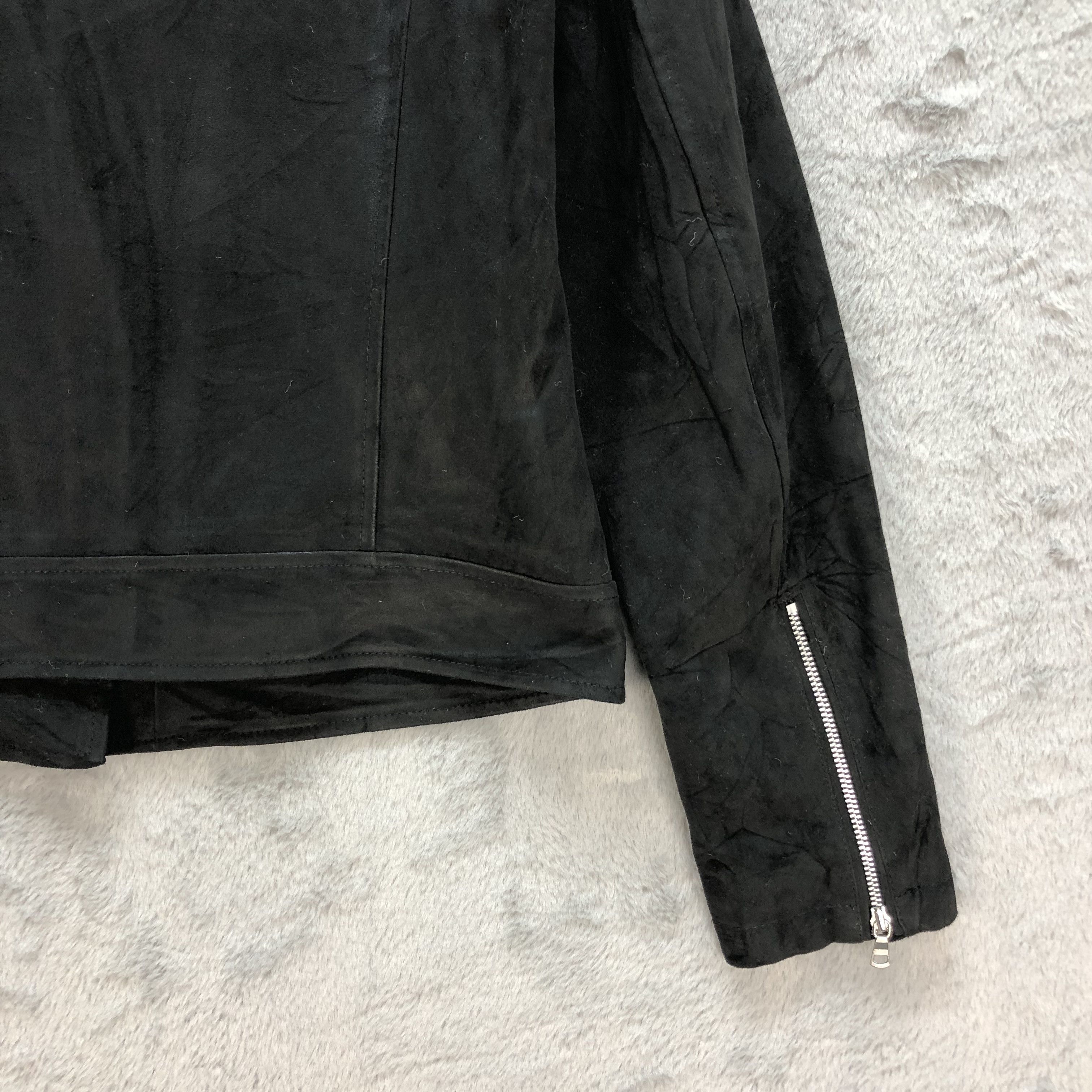 Uniqlo UNIQLO DOUBLE COLLAR JACKET #7209-118 Size L / US 10 / IT 46 - 13 Thumbnail