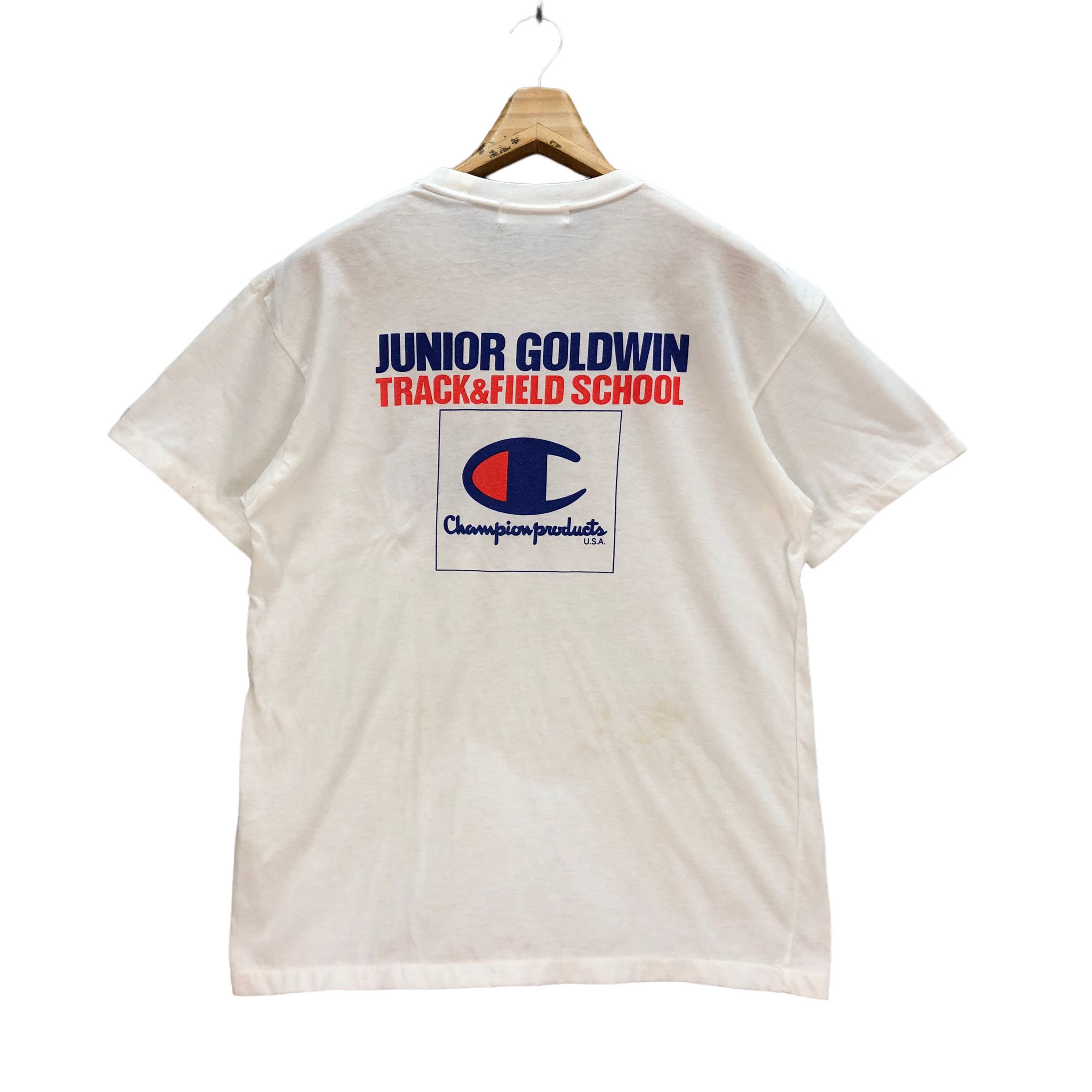 Champion JUNIOR GOLDWIN TRACK&FIELD SCHOOL CHAMPION TEES #7212-119 Size US M / EU 48-50 / 2 - 1 Thumbnail