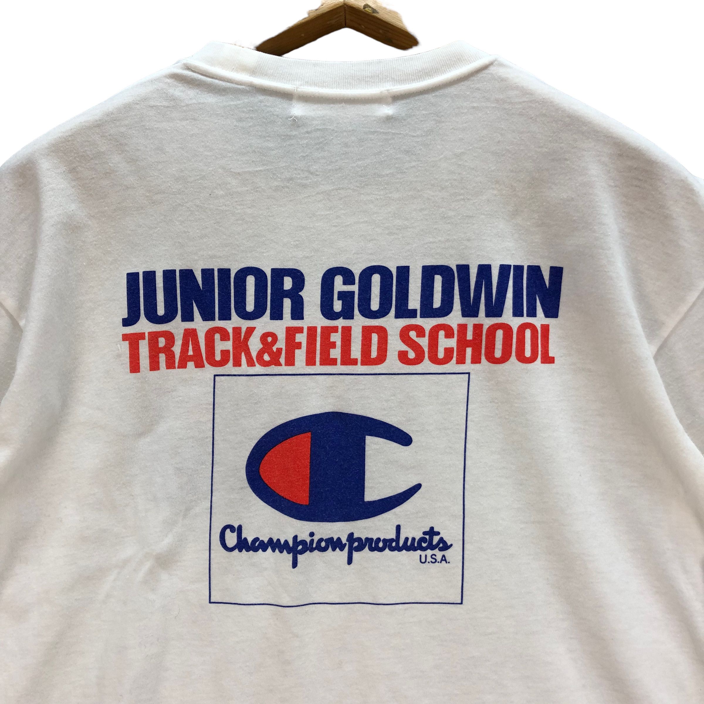 Champion JUNIOR GOLDWIN TRACK&FIELD SCHOOL CHAMPION TEES #7212-119 Size US M / EU 48-50 / 2 - 2 Thumbnail
