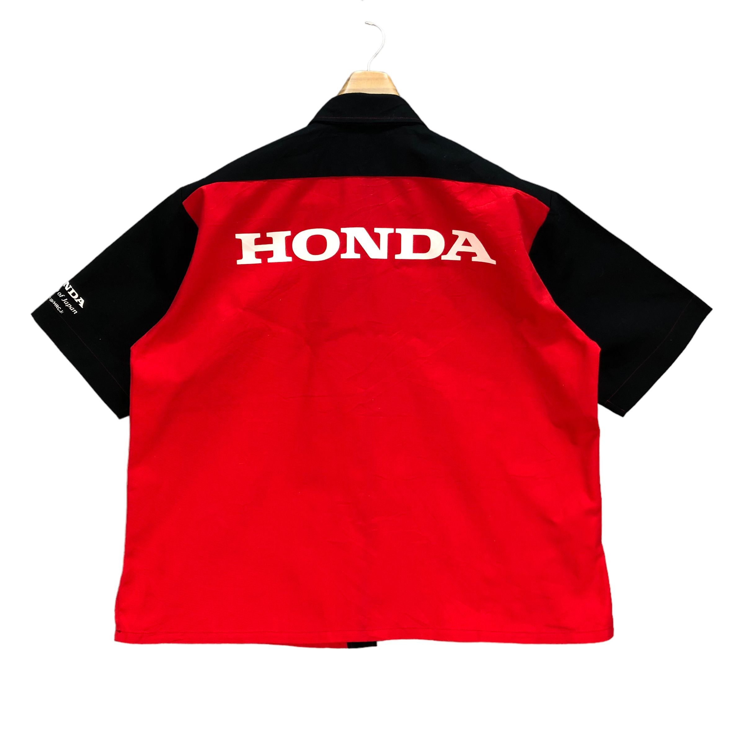 Honda HONDA RACING FAMILY BIG LOGO BUTTON UPS SHIRTS #7213-119 Size US L / EU 52-54 / 3 - 1 Thumbnail
