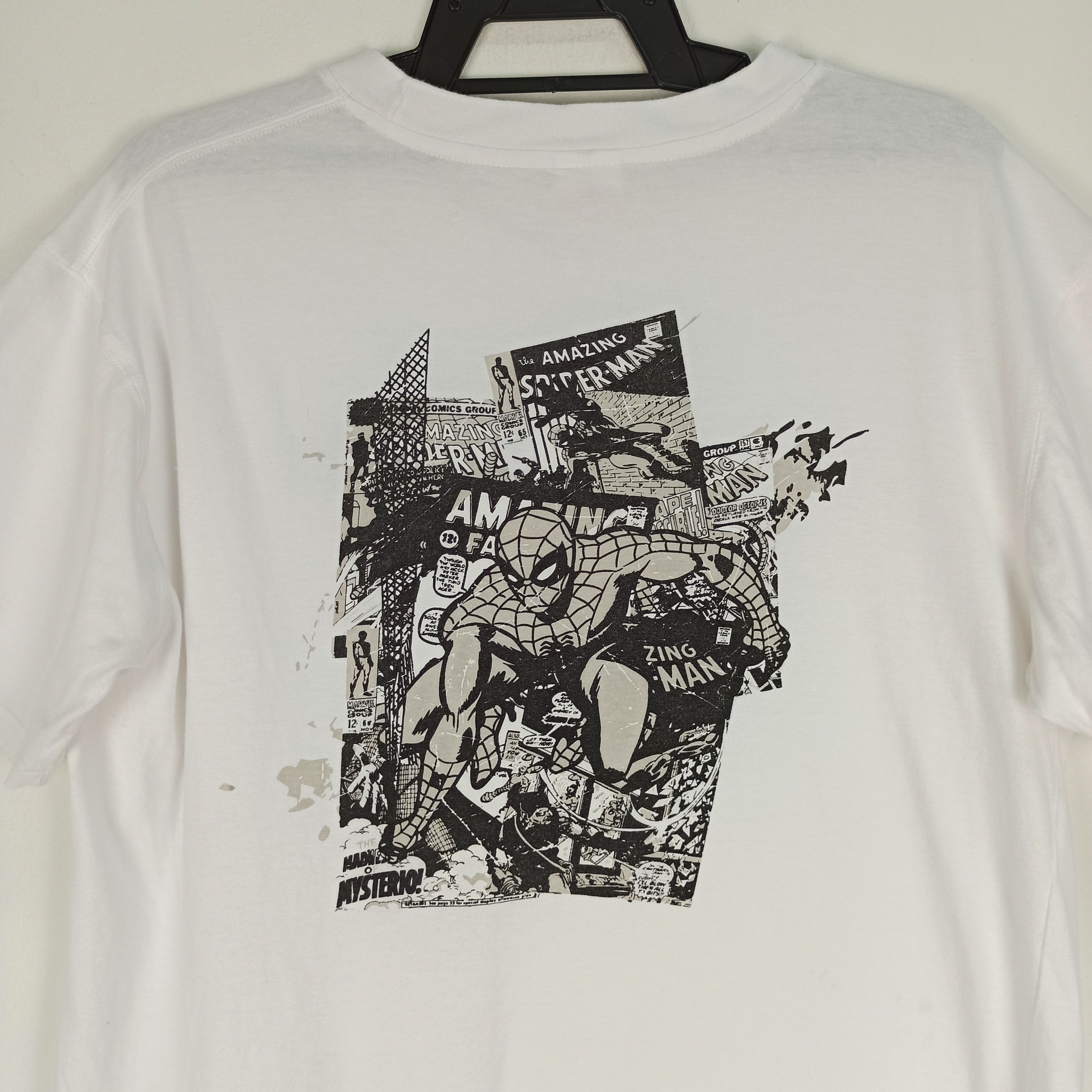 Japanese Brand Marvel Comics Spiderman Heros Tshirt Size US L / EU 52-54 / 3 - 2 Thumbnail