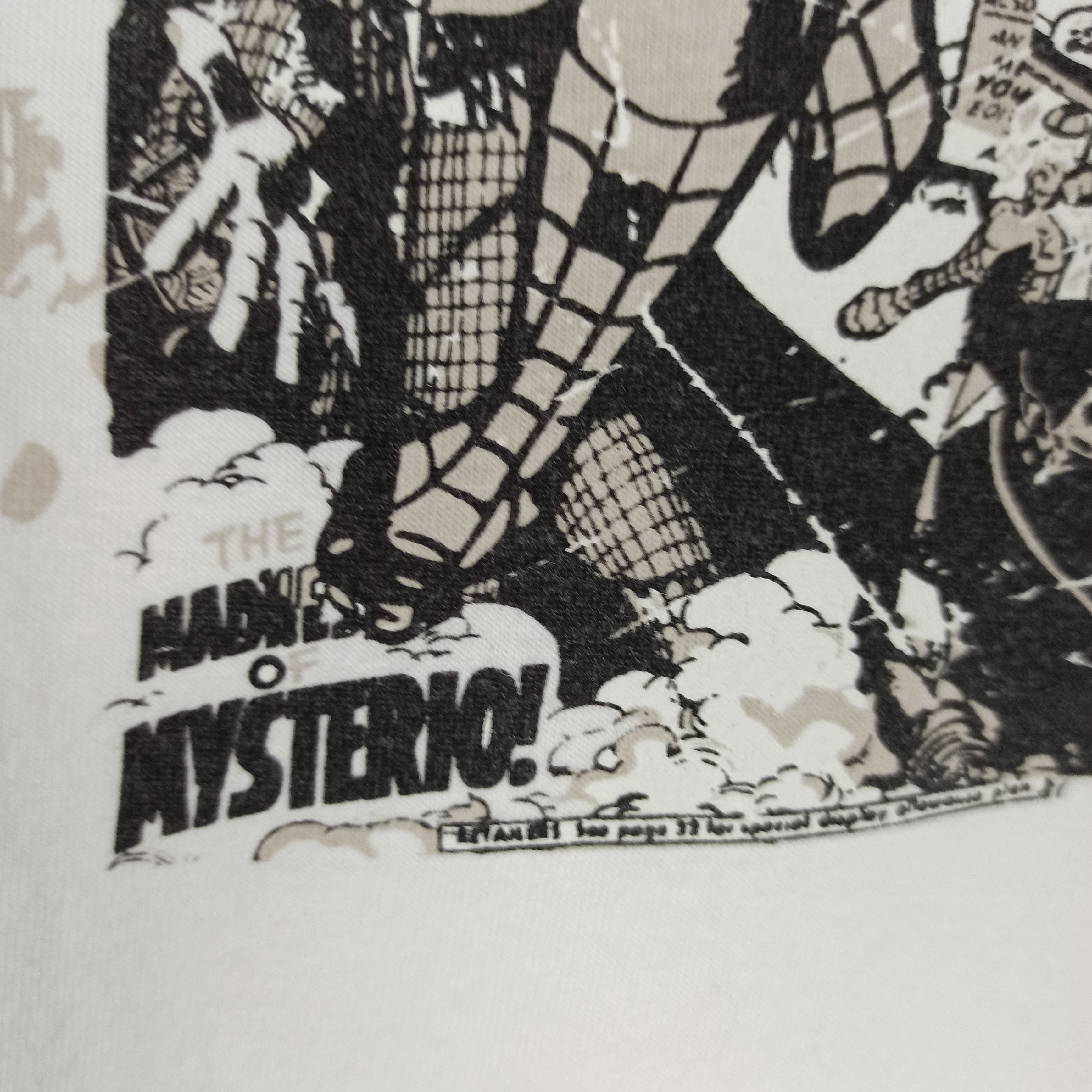 Japanese Brand Marvel Comics Spiderman Heros Tshirt Size US L / EU 52-54 / 3 - 4 Thumbnail