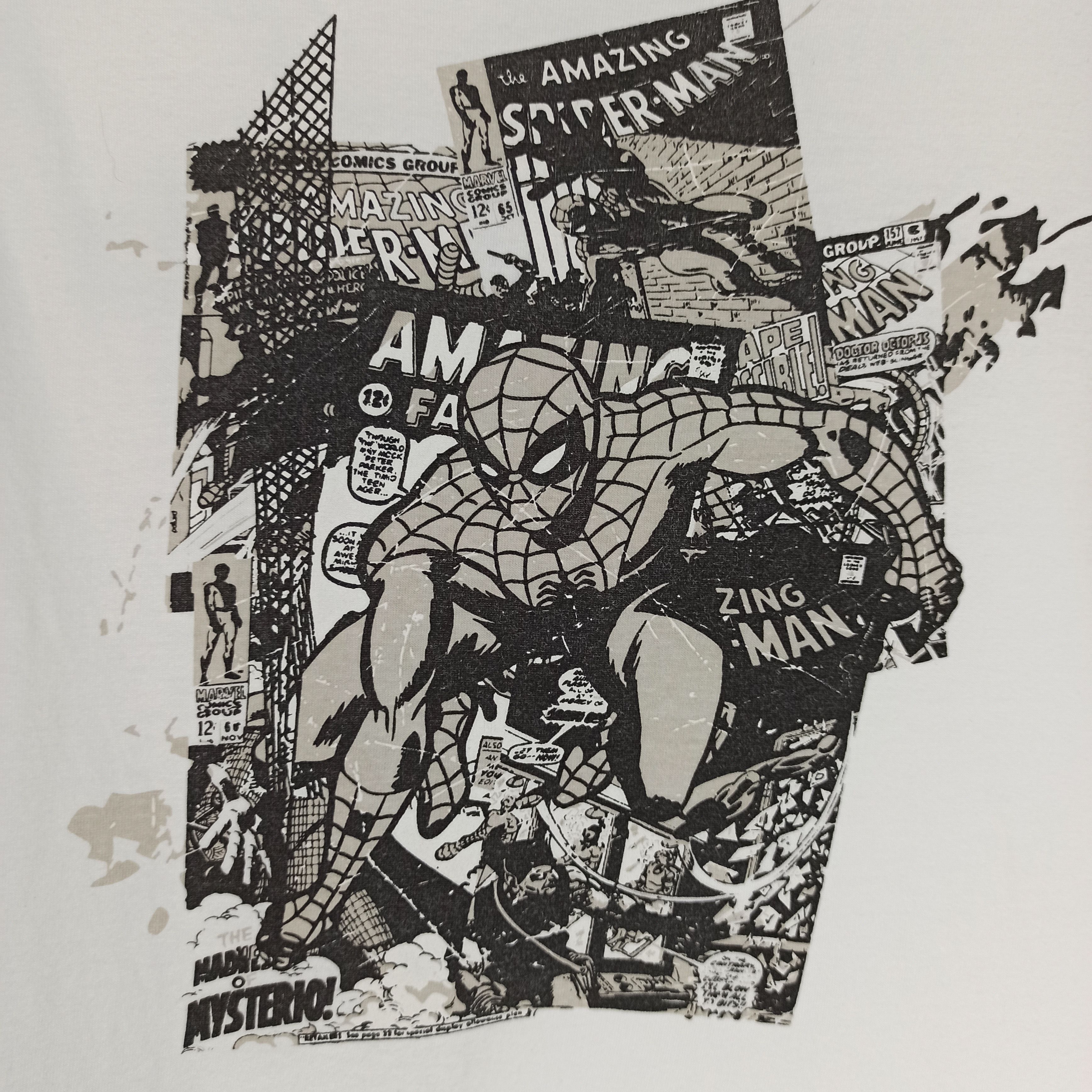 Japanese Brand Marvel Comics Spiderman Heros Tshirt Size US L / EU 52-54 / 3 - 3 Thumbnail