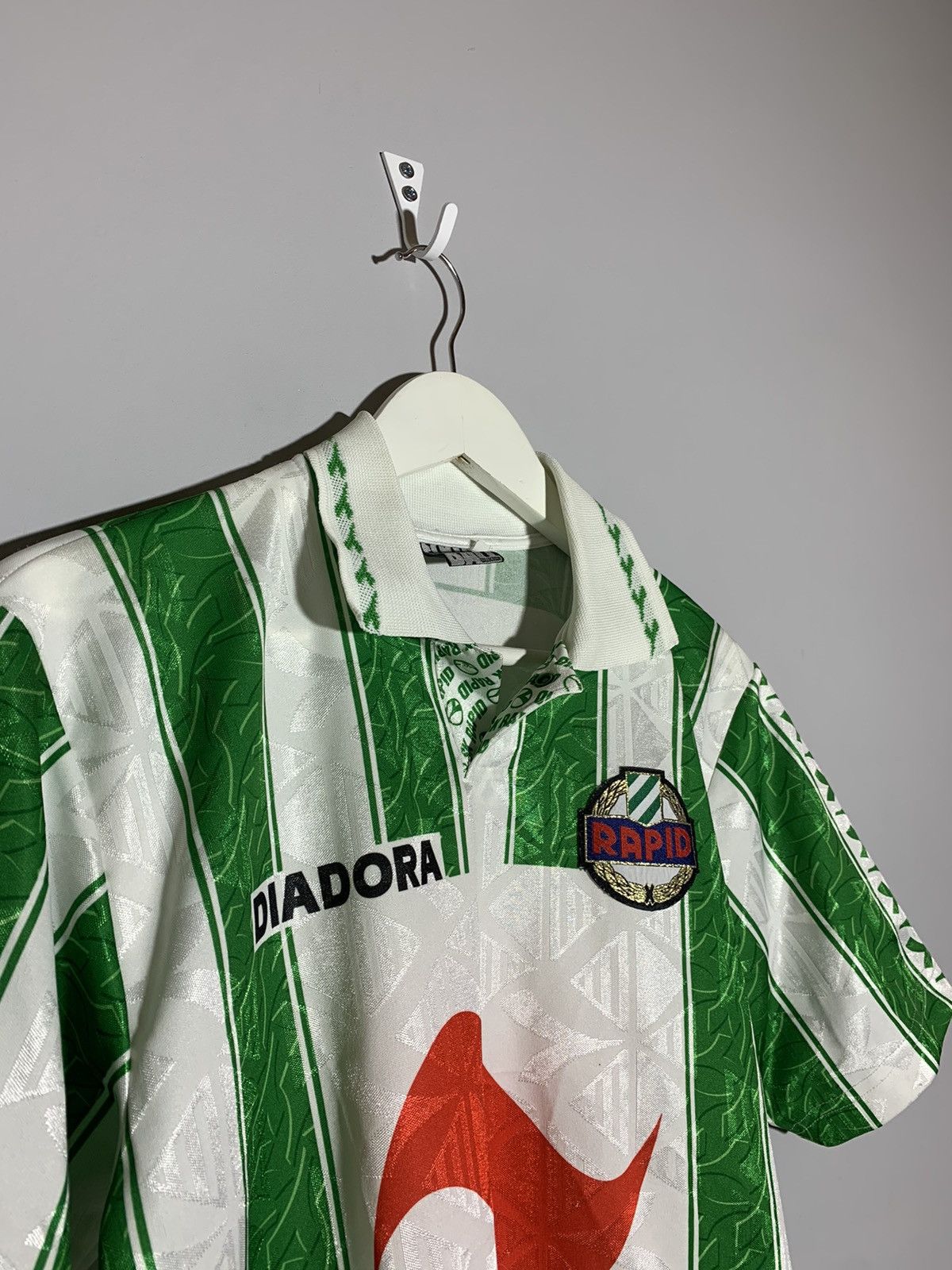 Diadora × Vintage #7 Christian Stumpf SK Rapid Wien 1996/97 Football Jersey Size US S / EU 44-46 / 1 - 4 Thumbnail