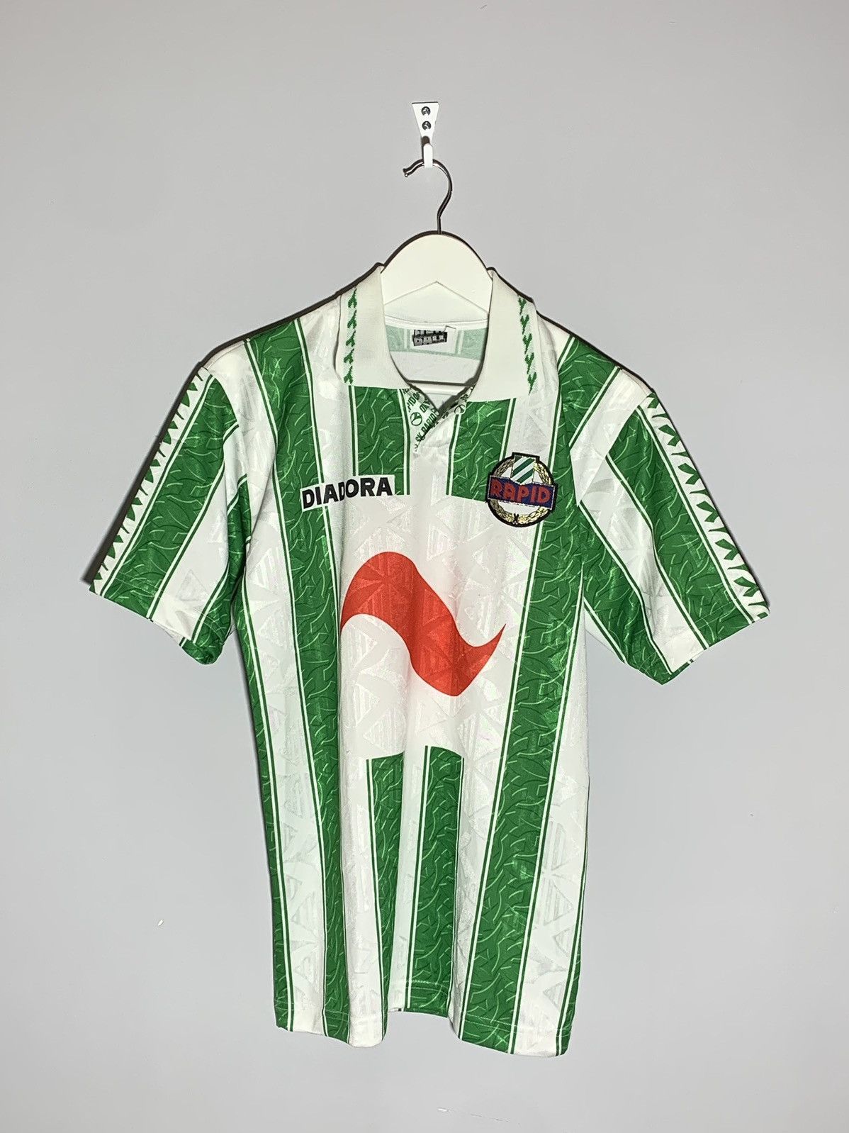 Diadora × Vintage #7 Christian Stumpf SK Rapid Wien 1996/97 Football Jersey Size US S / EU 44-46 / 1 - 2 Thumbnail