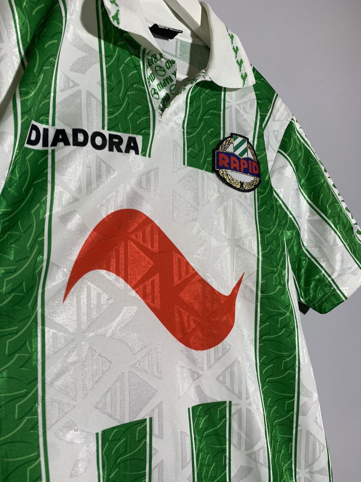 Diadora × Vintage #7 Christian Stumpf SK Rapid Wien 1996/97 Football Jersey Size US S / EU 44-46 / 1 - 6 Thumbnail