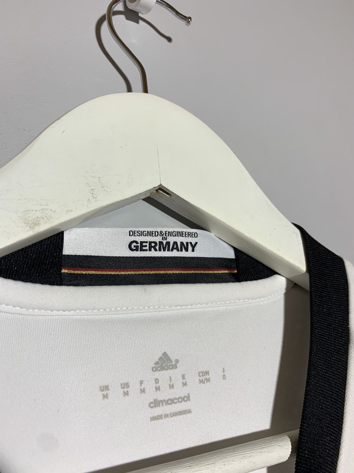 Adidas Germany Adidas 2016 Y2k Streetwear Home Football Shirt Size US M / EU 48-50 / 2 - 11 Thumbnail